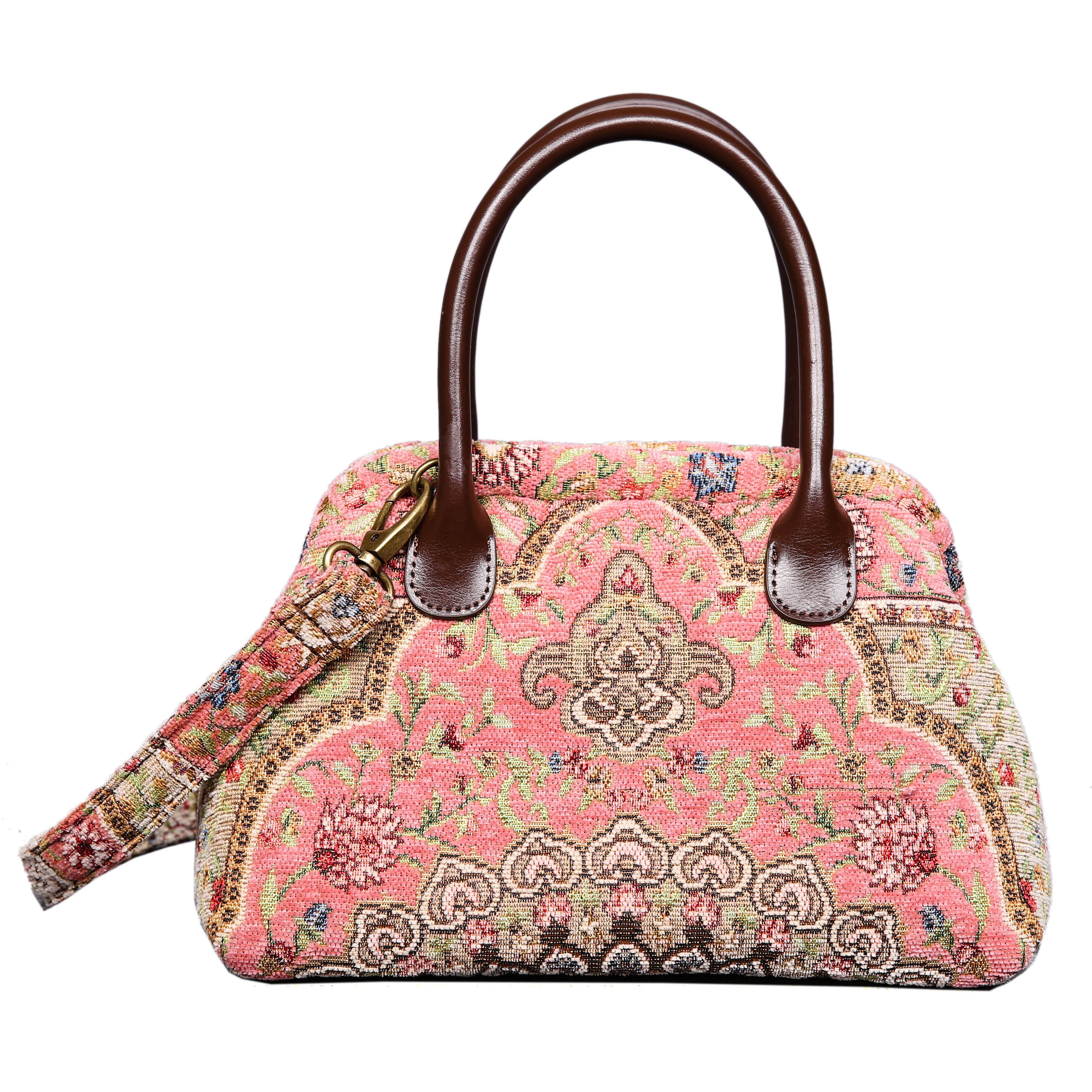 Oriental Pink Satchel Carpet bag of America MCW