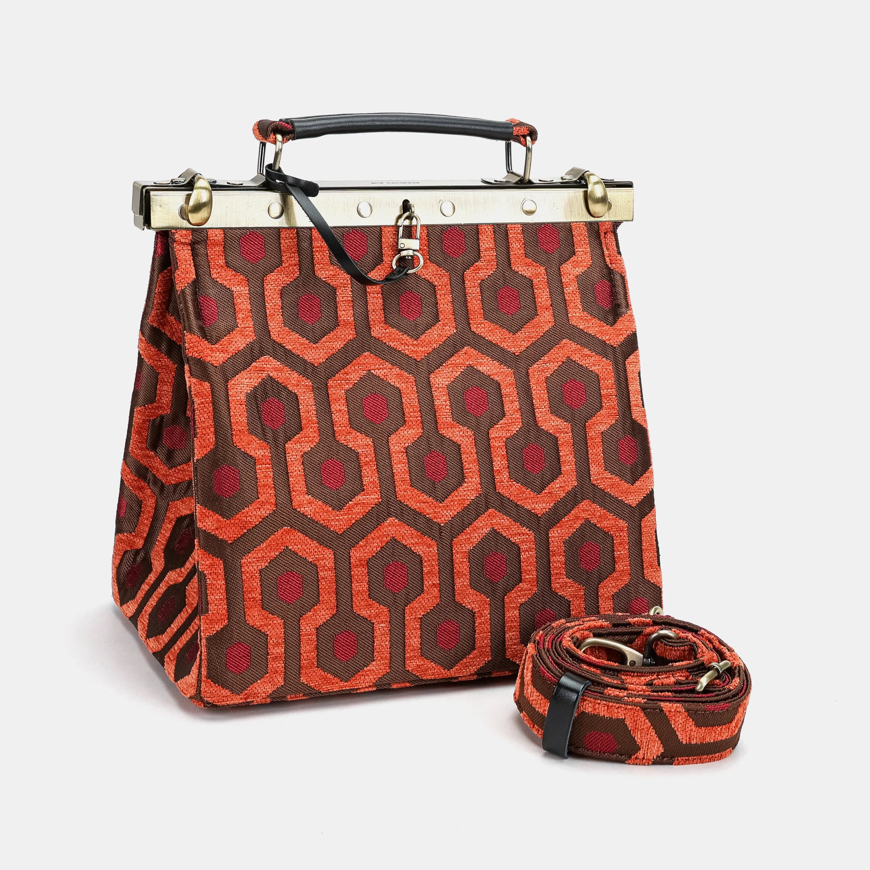 "The Shining" Overlook Hotel Cecile Carpet Purse Gladstone Bag