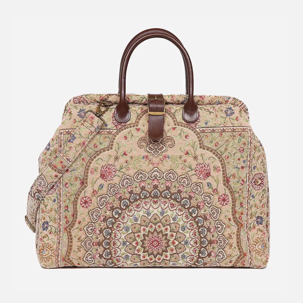 Oriental Beige Mary Poppins Weekender Carpetbag of America main