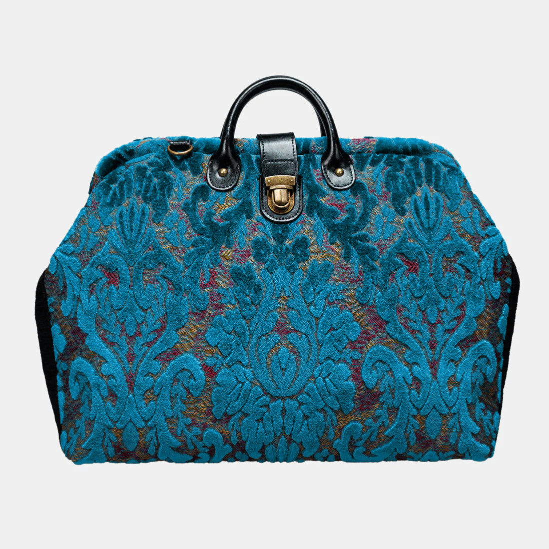 Burnout Velvet Aqua Blue Laptop Work Bag primary