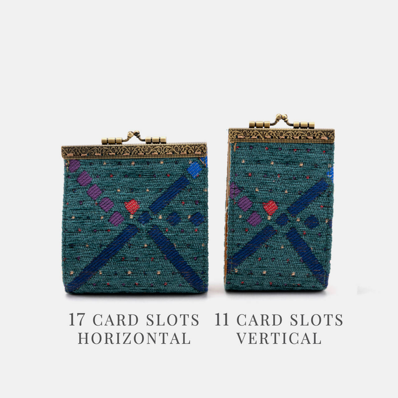 PDX Portland Airport Card Wallet Carpetbag of America OPTIONS