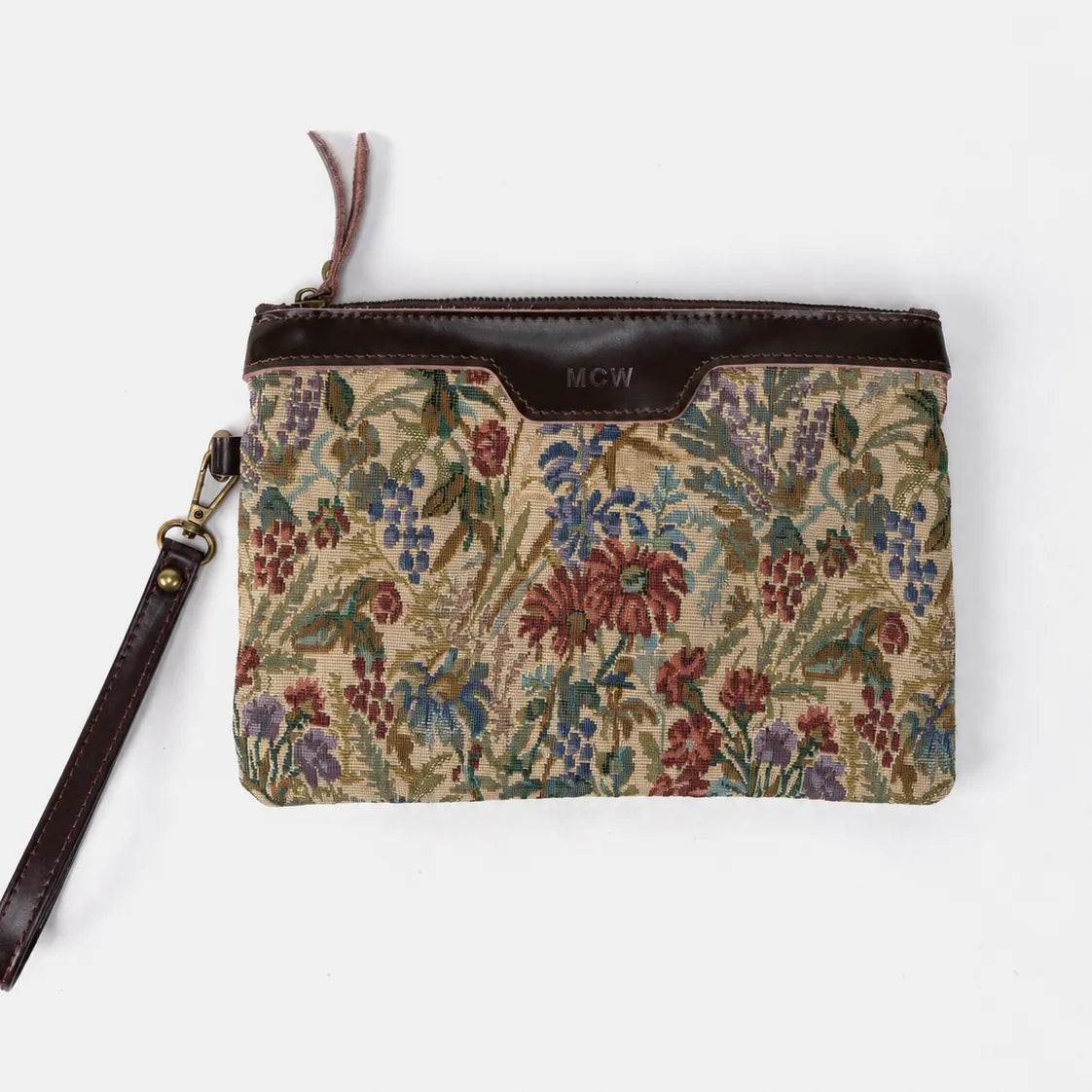 Spring Valley Mint Wristlet Clutch Carpetbag of America main