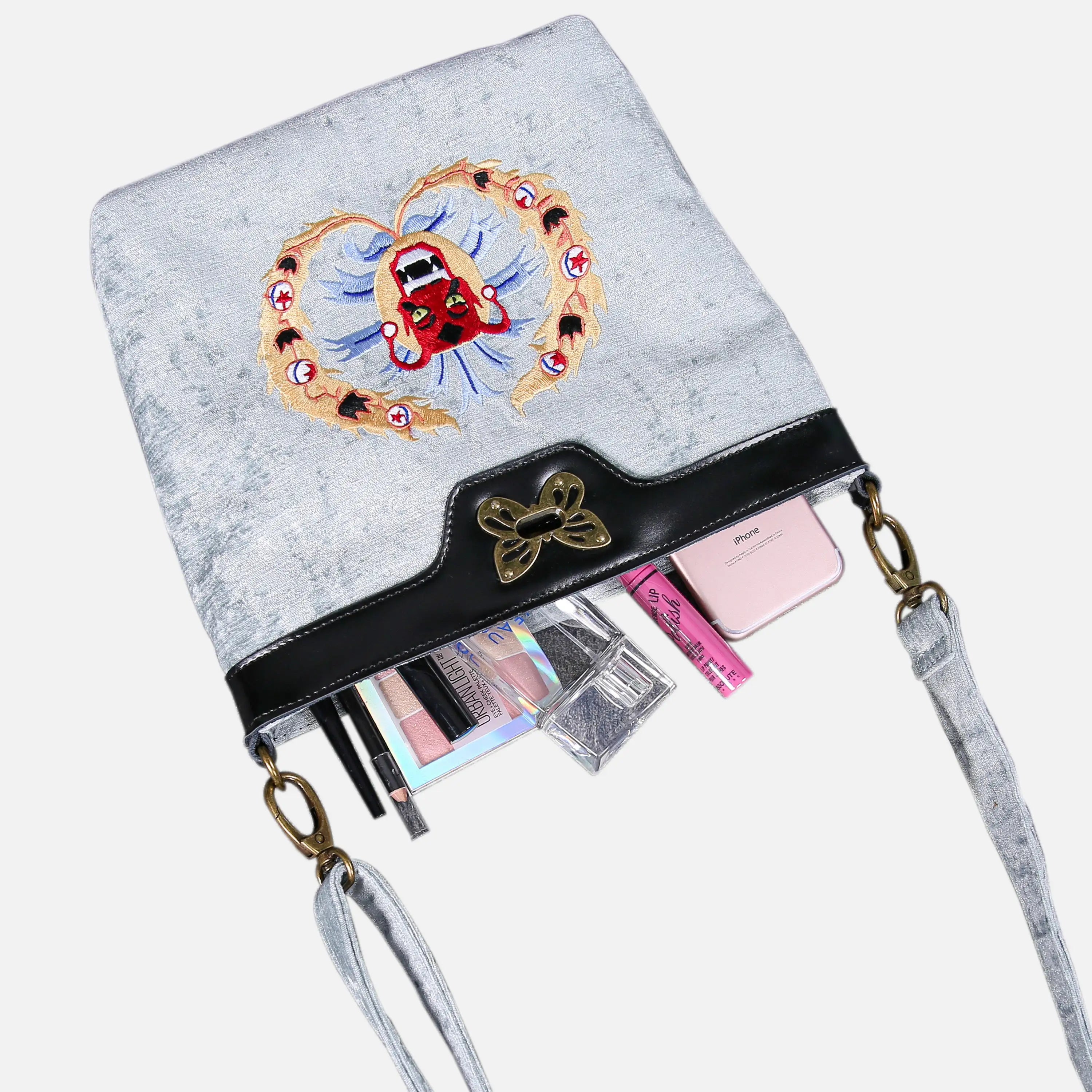 AHS the Devils Mouth Carpet Crossbody Bag carpet bag MCW Handmade of America capacity