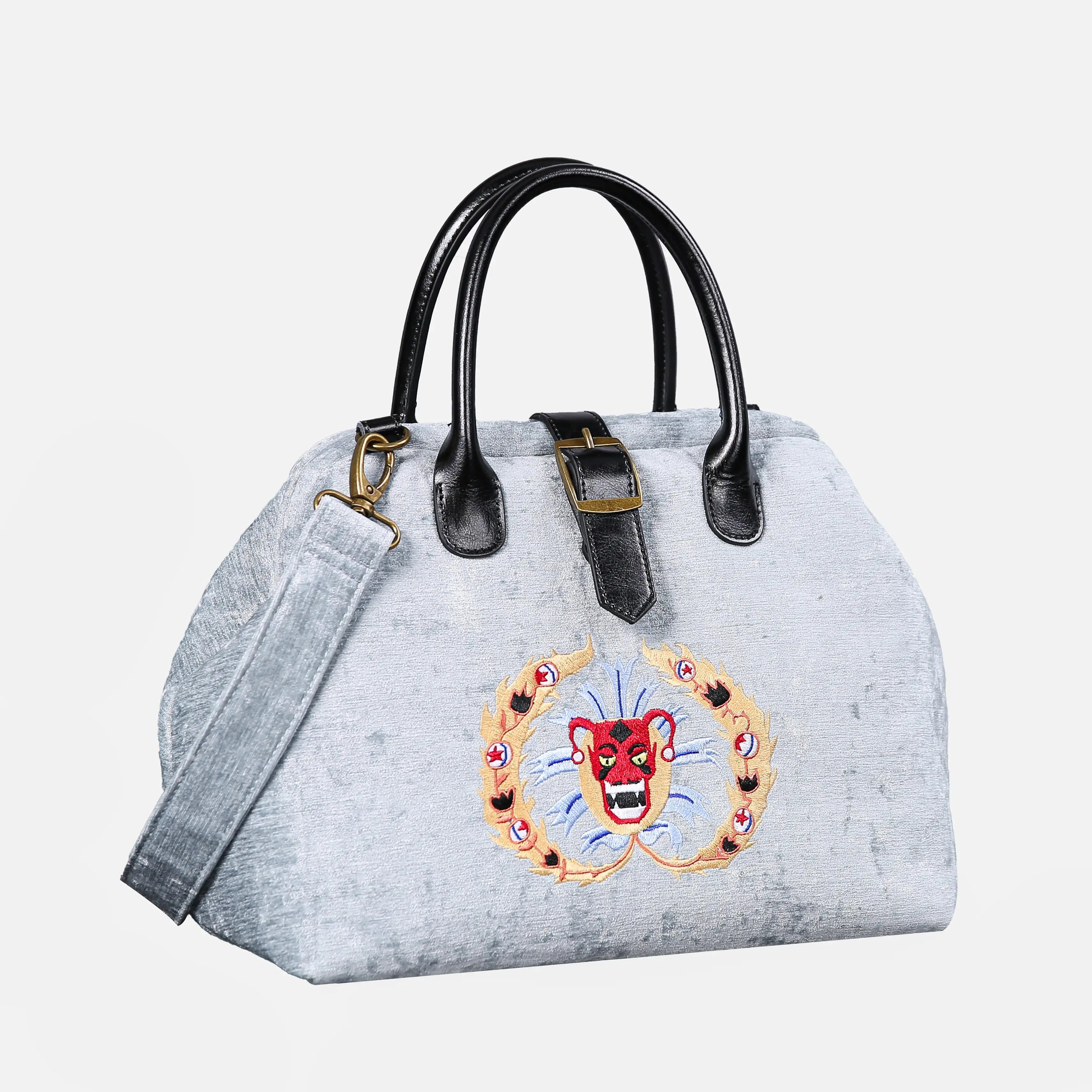 AHS the Devils Mouth Carpet Handbag Purse carpet bag MCW Handmade of America front
