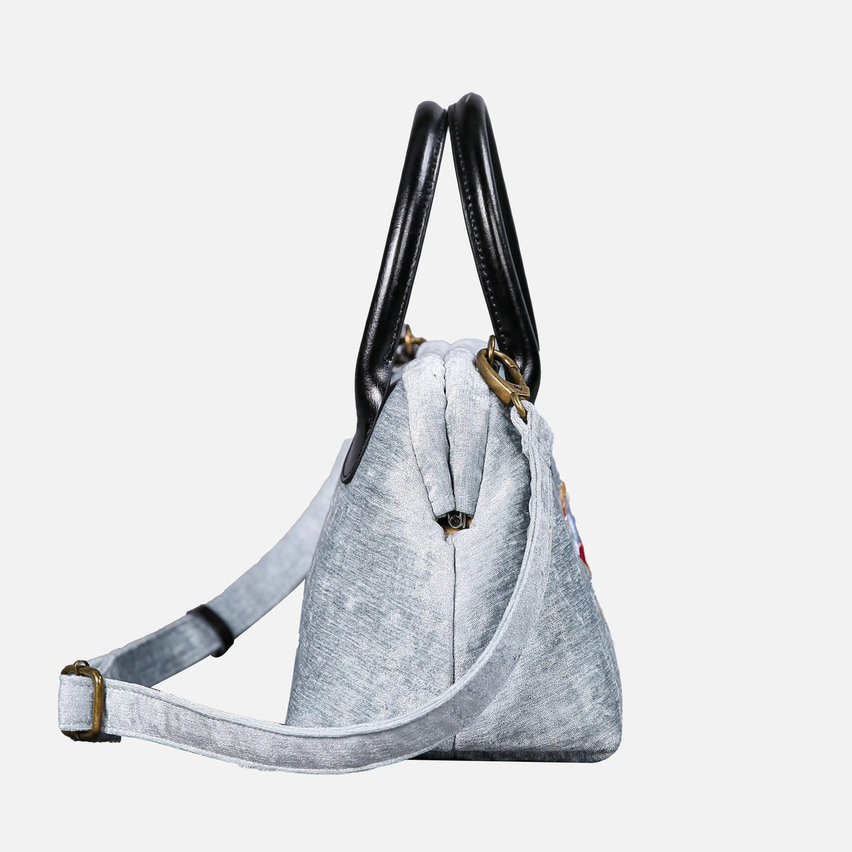 AHS the Devils Mouth Carpet Satchel carpet bag MCW Handmade of America side