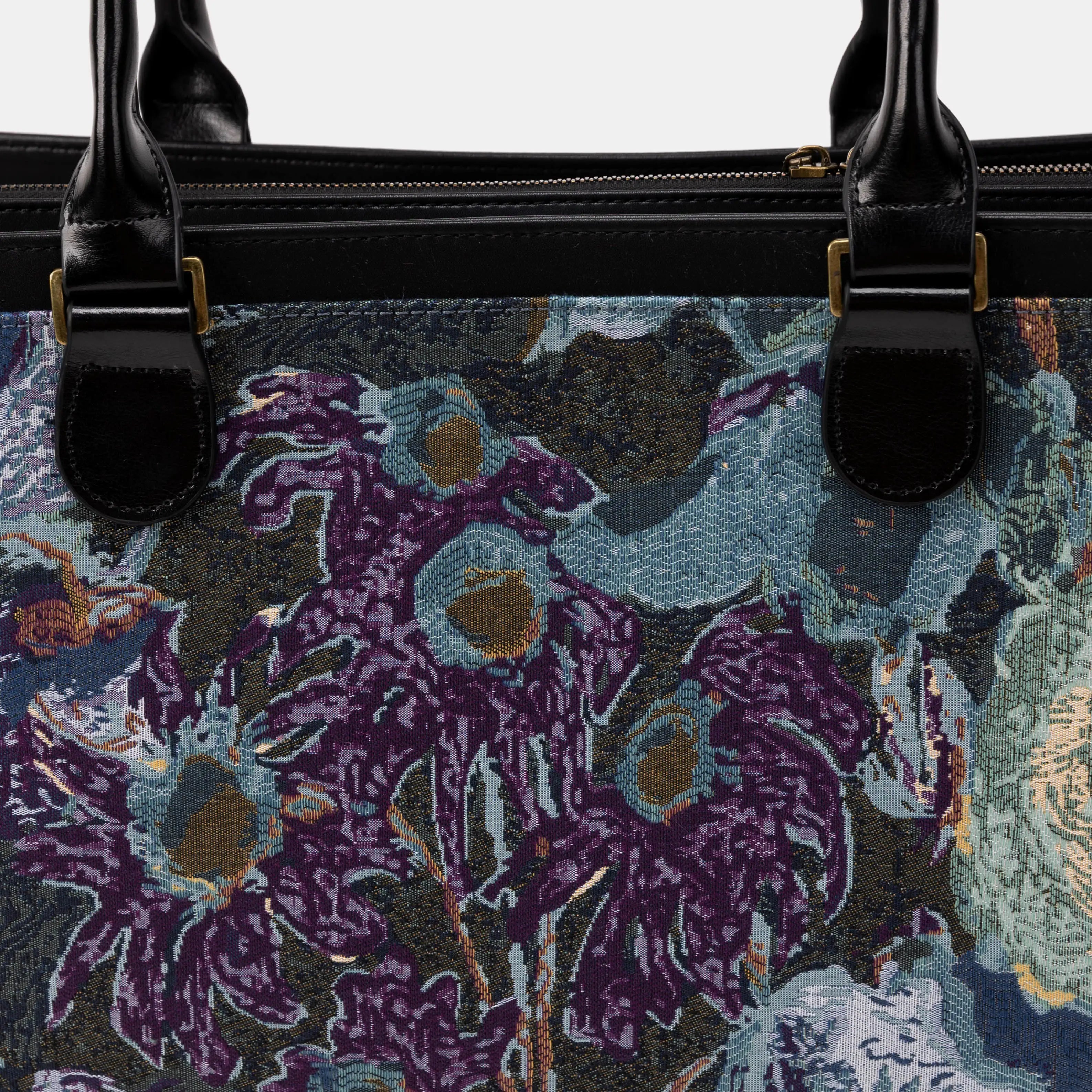 Abstract Blue Business Tote of America details