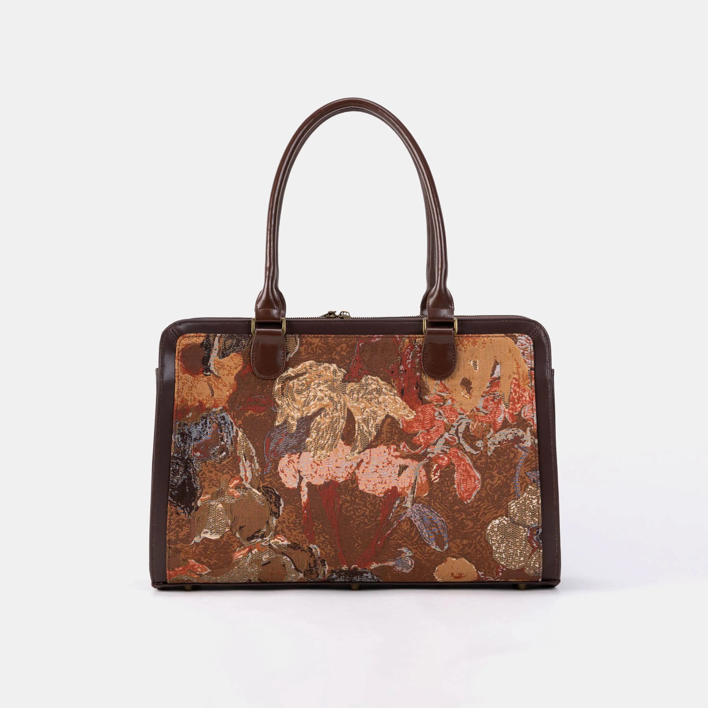 Abstract Brown Business Tote of America main