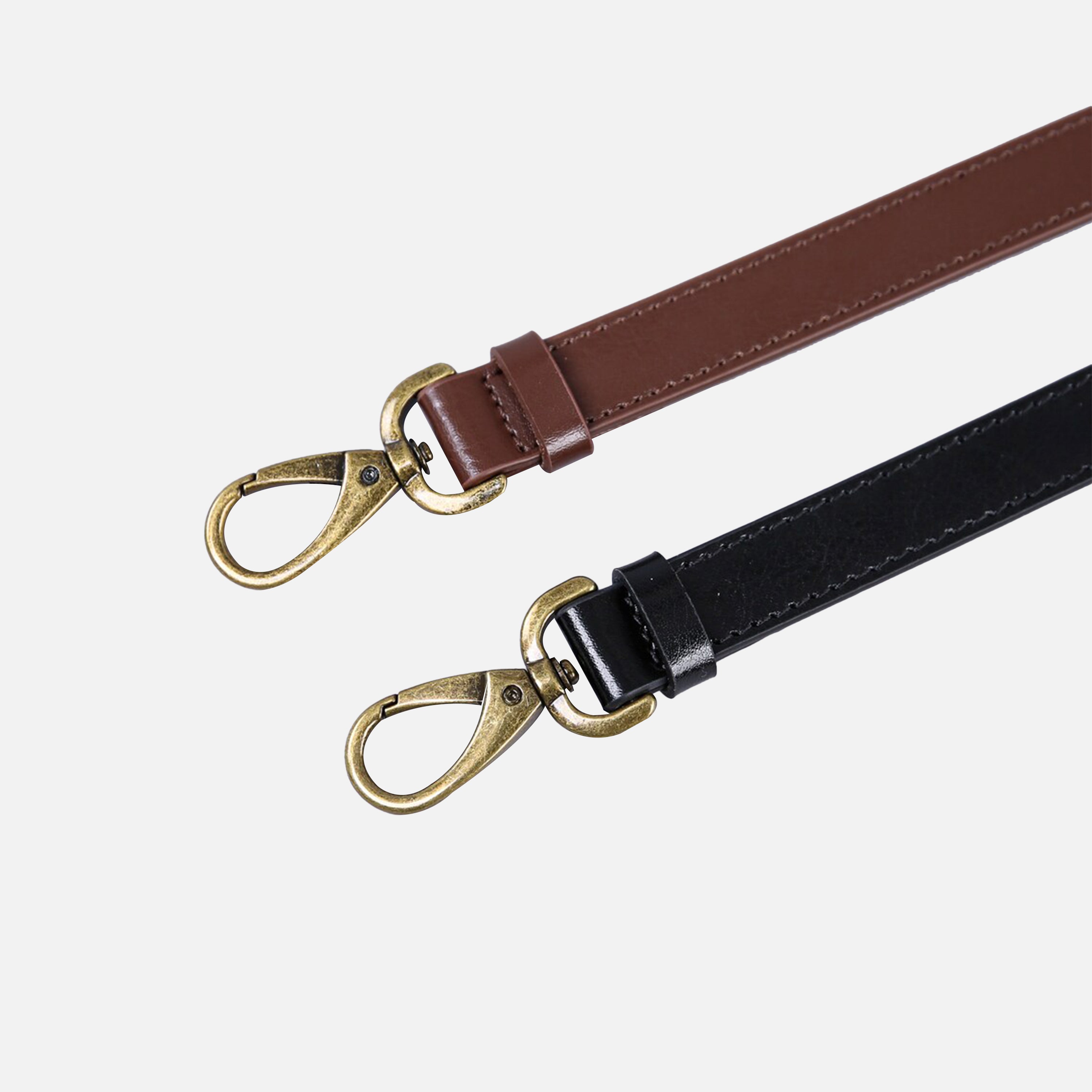 Adjustable Leather Shoulder 3/4" Strap for Small to Medium Bags of America hook