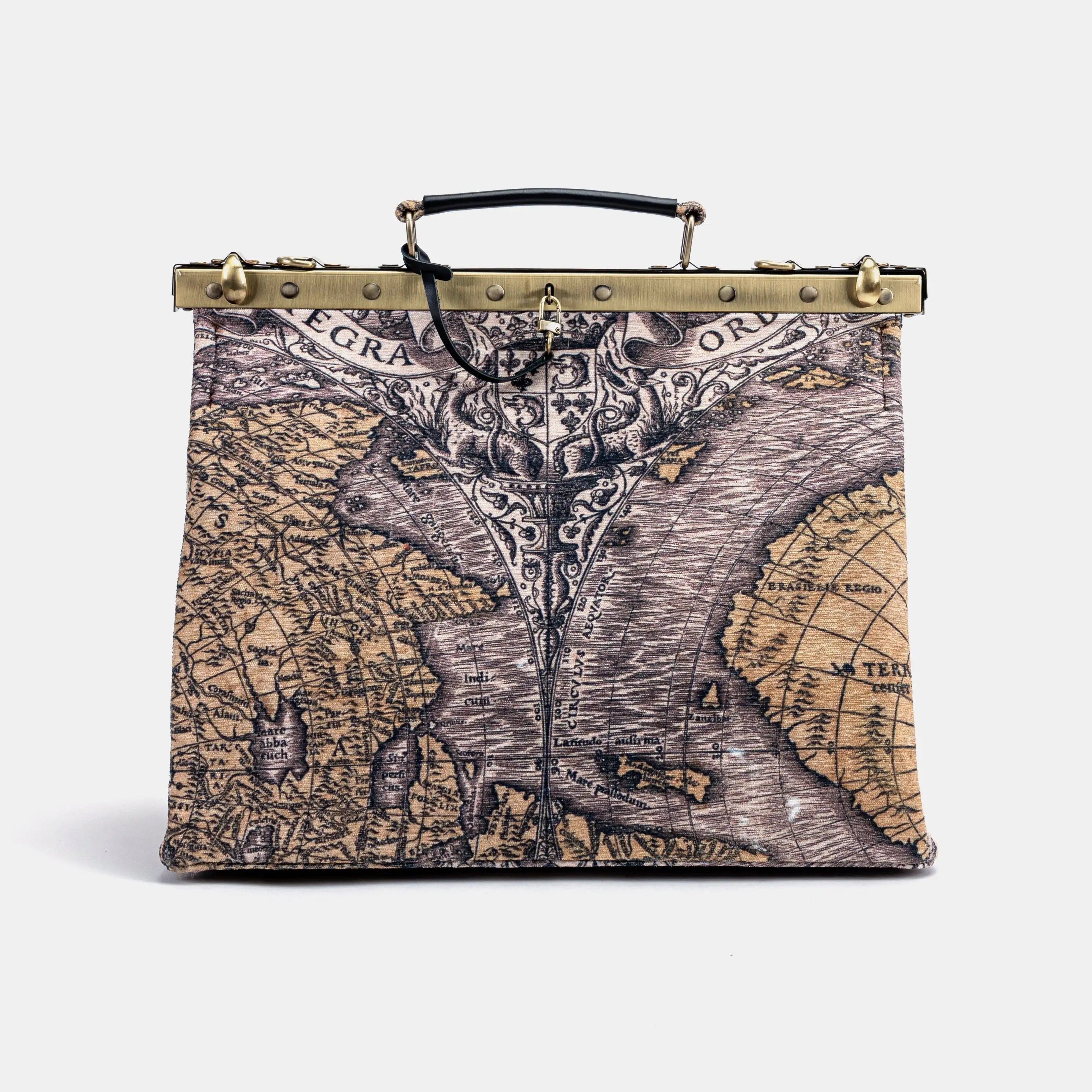 Ancient World Map Celine Carpet Gladstone Bag of America main