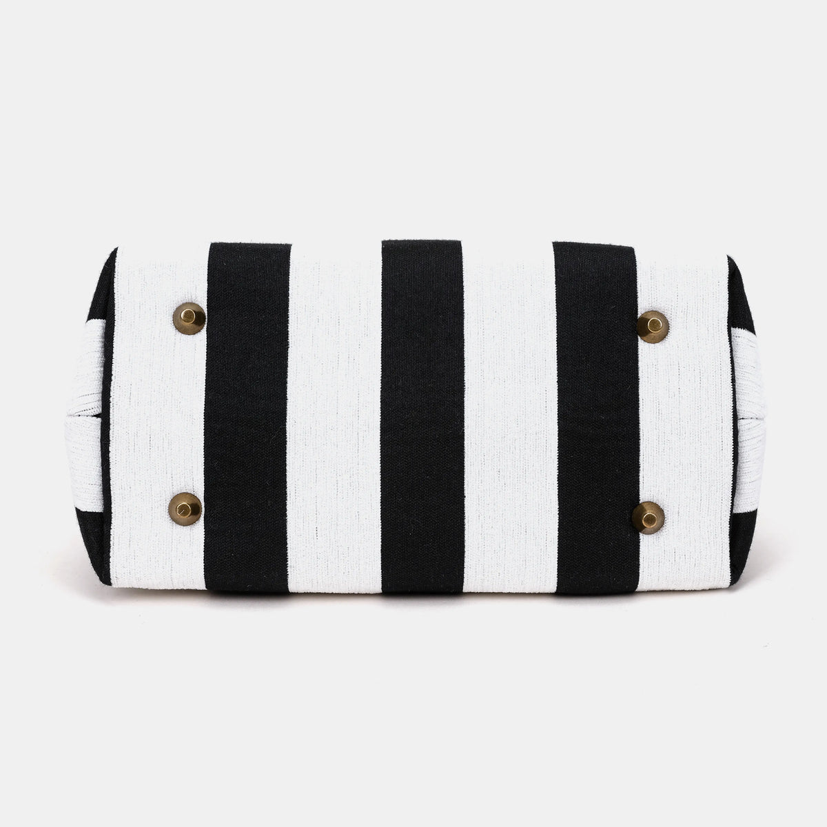 Black & White Beetlejuice Carpet Satchel bottom