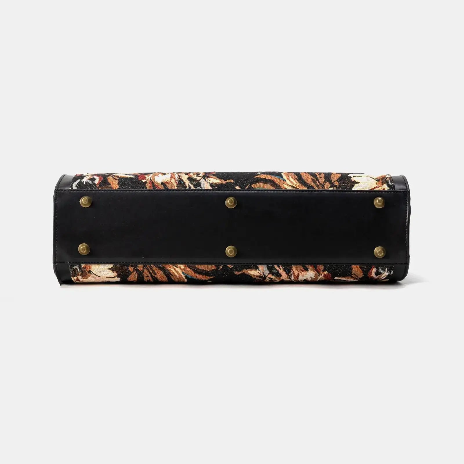 Blooming Daisy Black Business Tote of America bottom