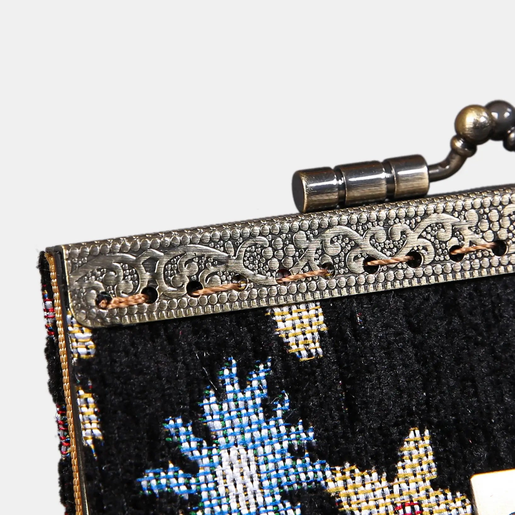 Botanical Garden Card Wallet Metal of America pattern