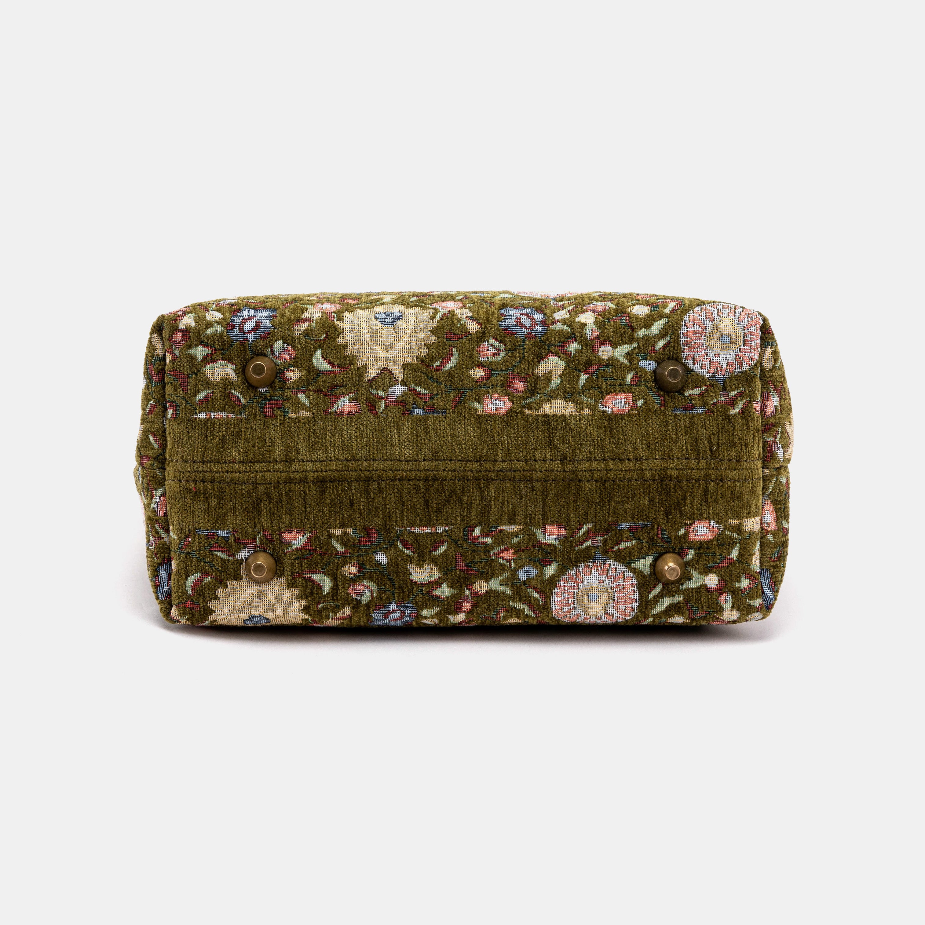 Bouquet Rose Avocado Everyday Tote Bag Carpetbag of America bottom