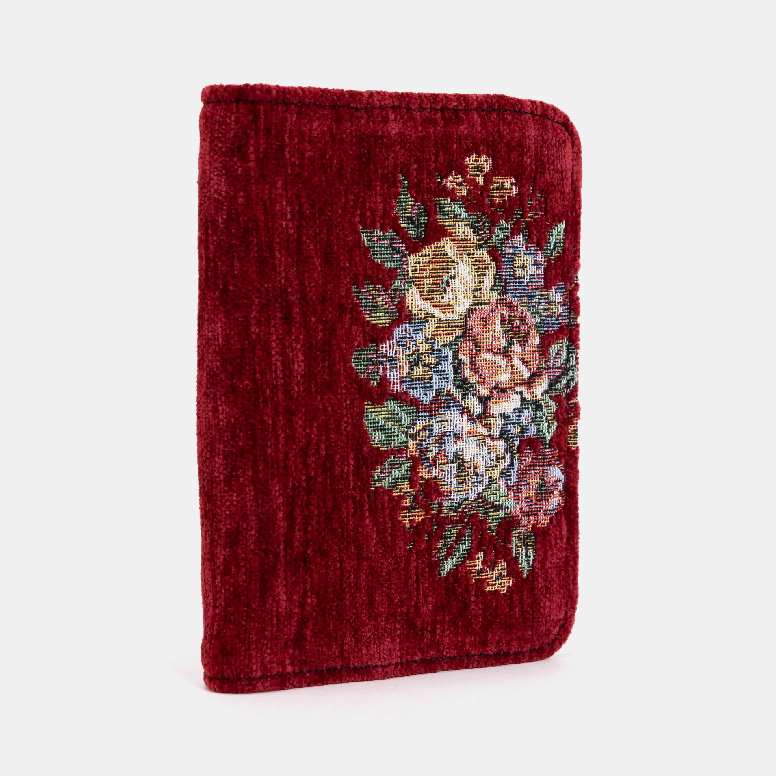 Bouquet Rose Red Passport Cover of America side front