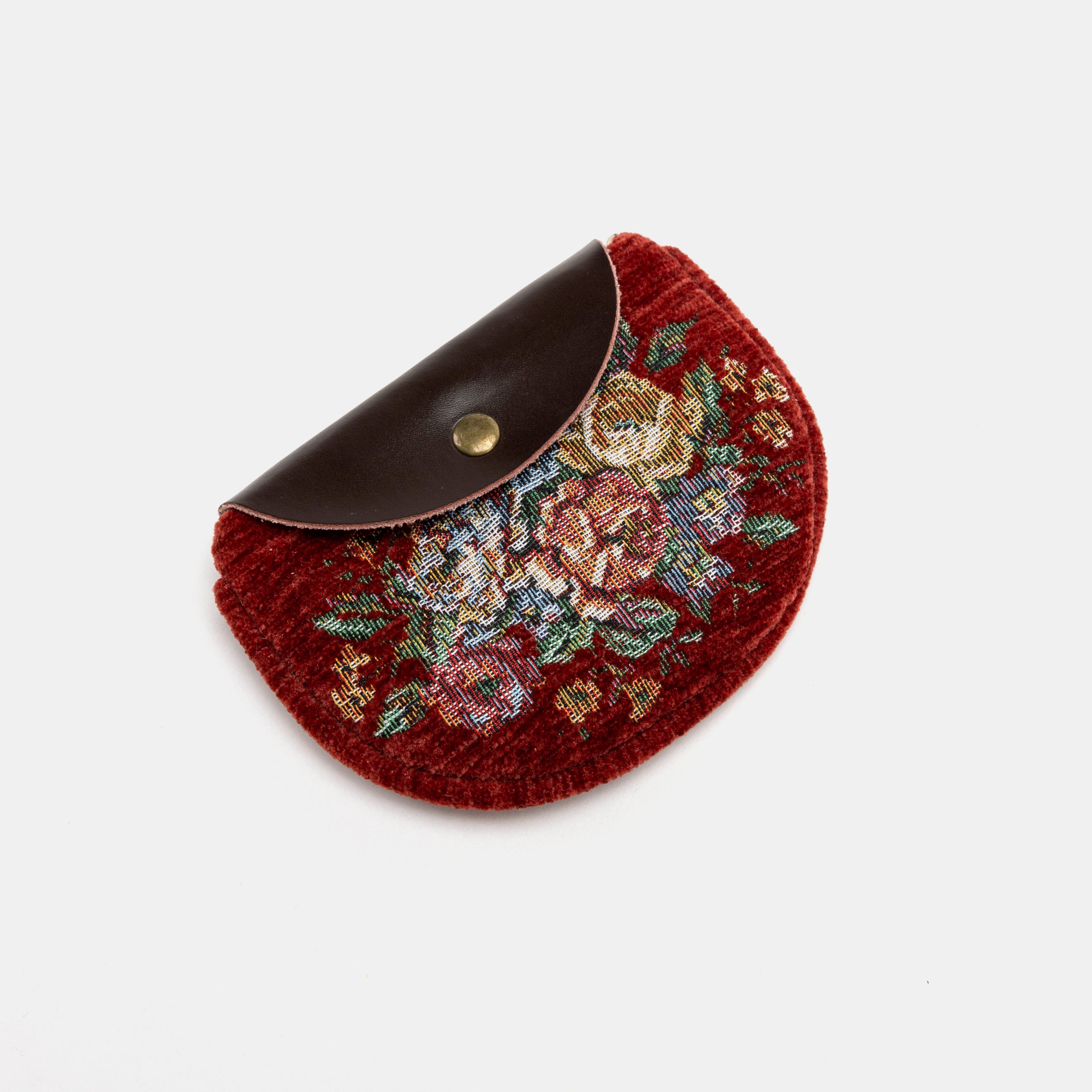 Rose Series Red Rosary Bag Carpetbag of America front-5