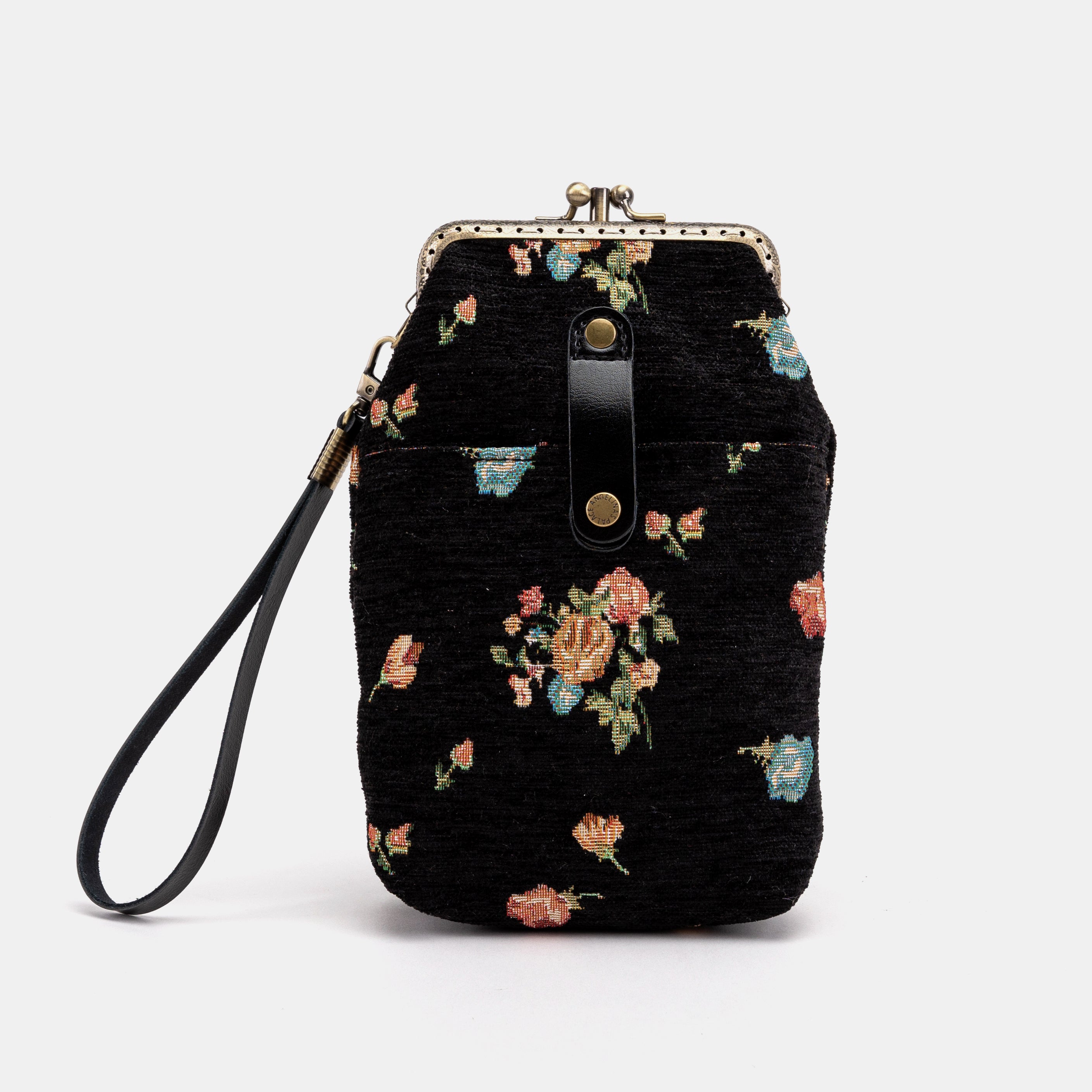 Bouquets Black Carpet Phone Case Carpetbag of America front