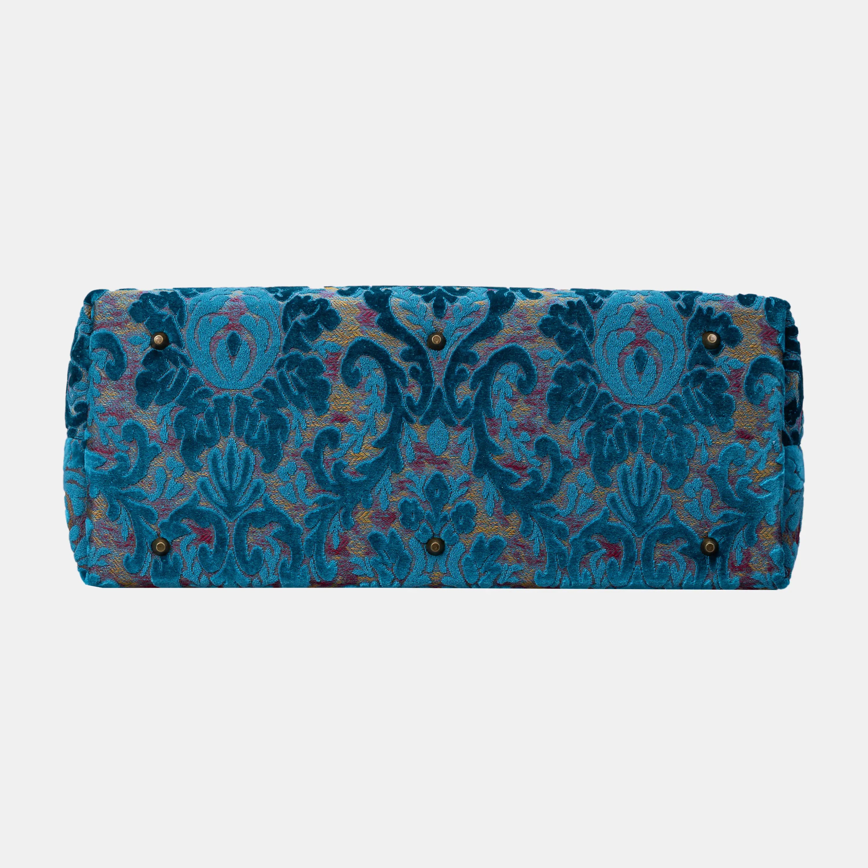 Burnout Velvet Aqua Blue Men's Carpetbagof America bottom-4