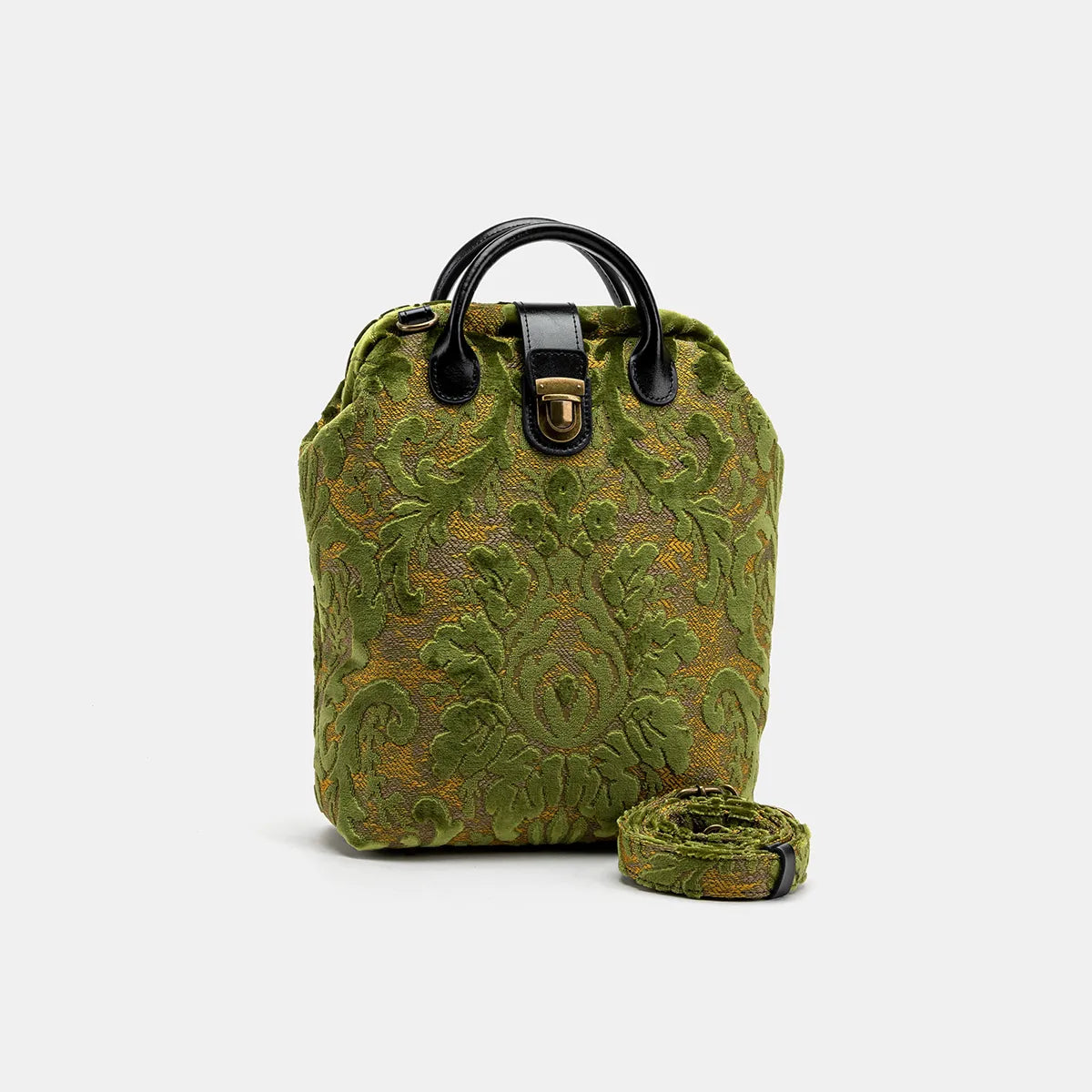Burnout Velvet Fern Green Everyday Backpack of America main