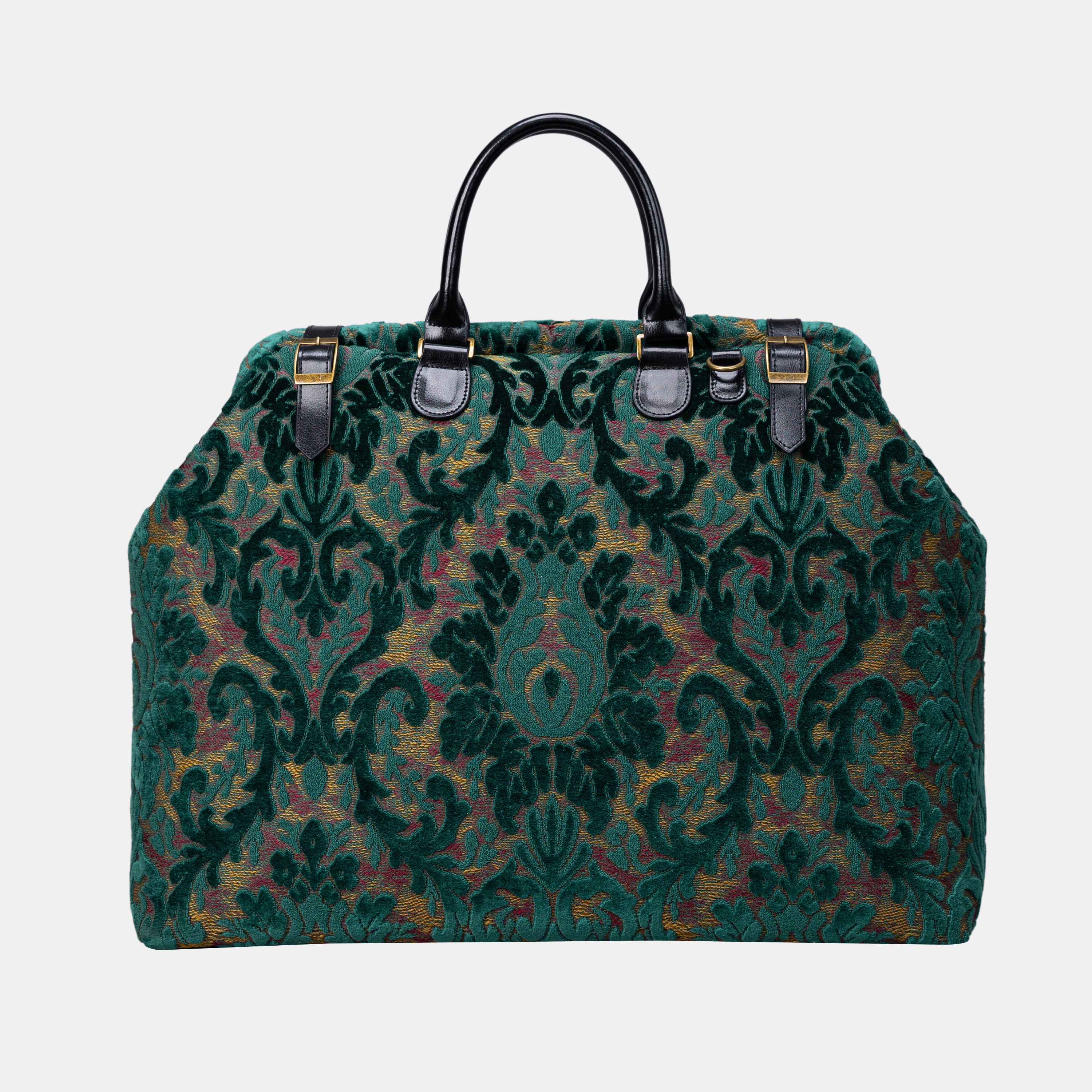 Burnout Velvet Jade Green Men's Carpetbag of America front-1