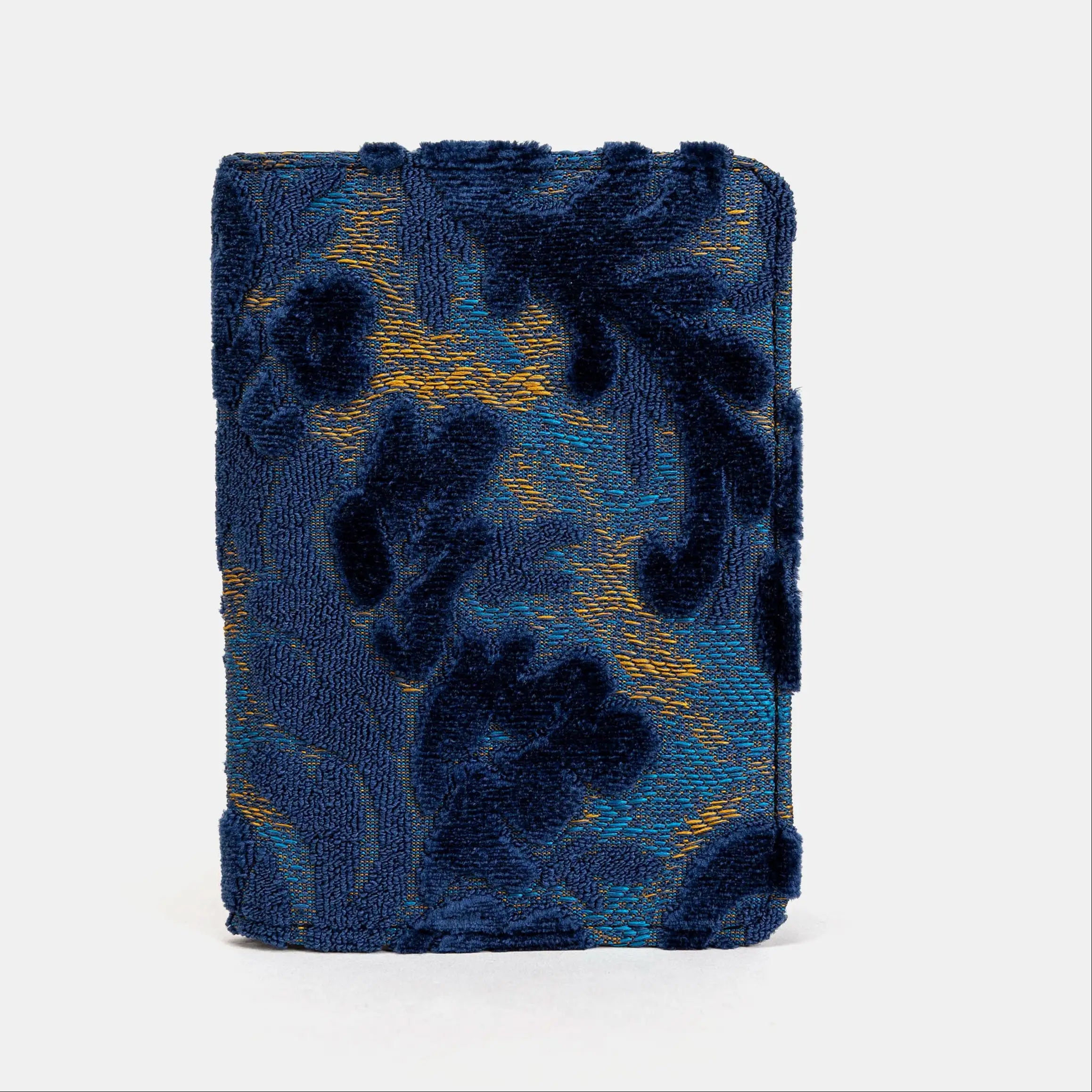 Burnout Velvet Navy Passport Cover of America main