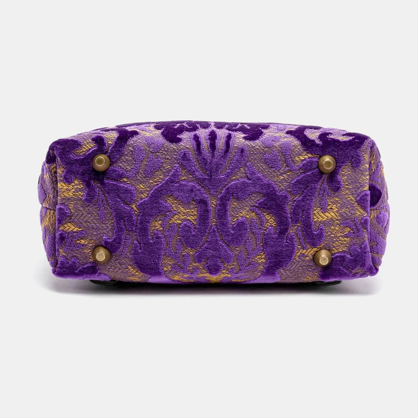 Burnout Velvet Purple Everyday Backpack of America bottom