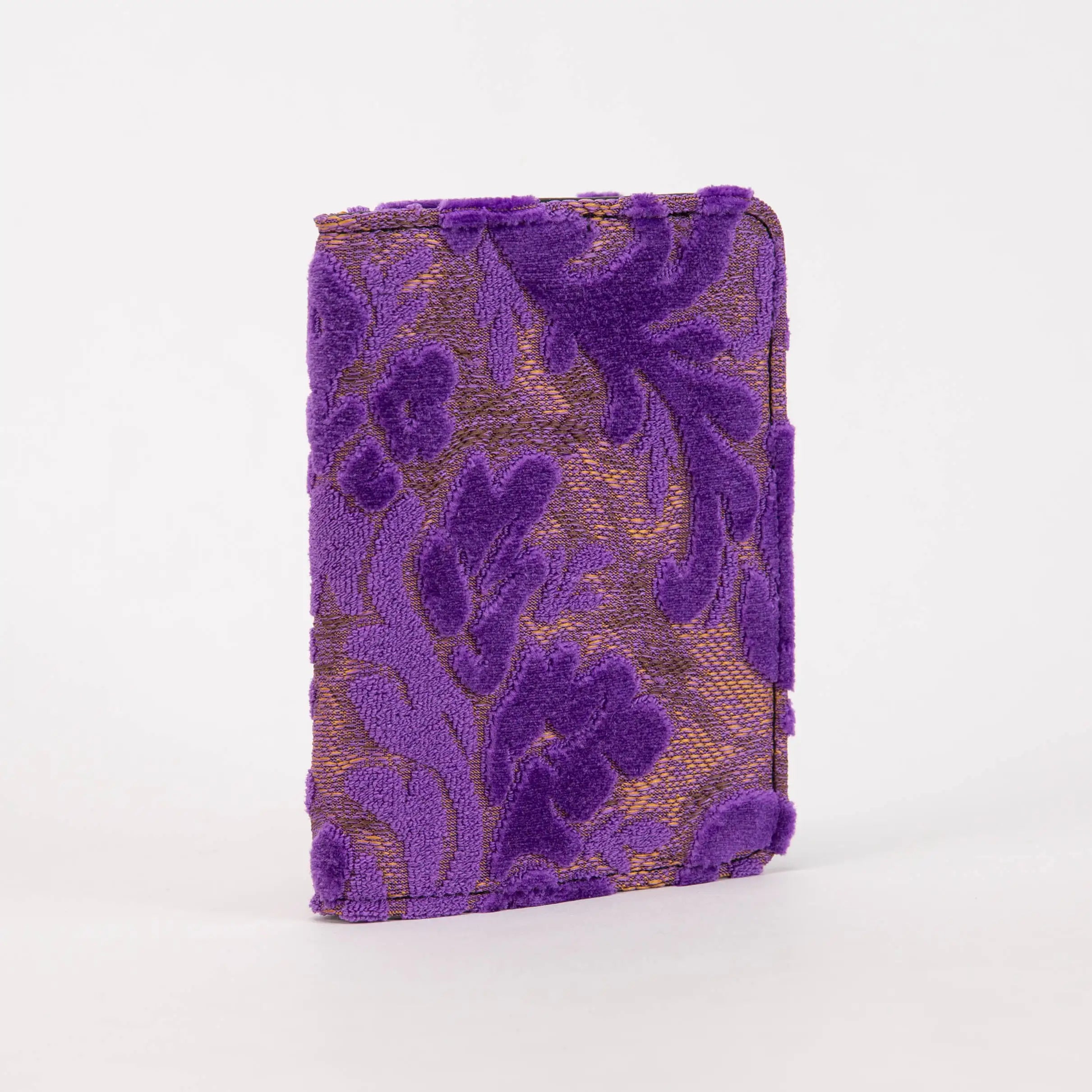 Burnout Velvet Purple Passport Cover of America front