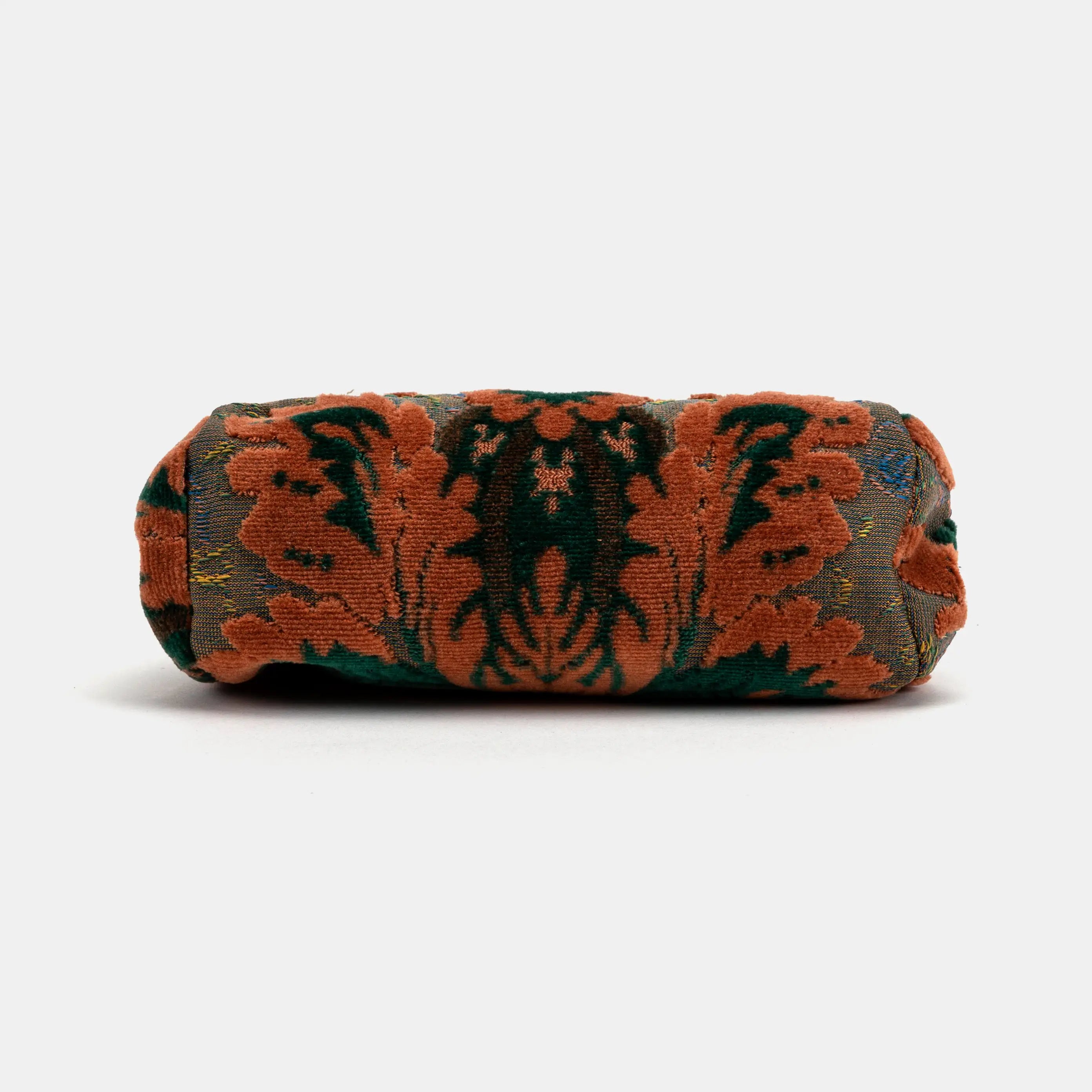 Burnout Velvet Revival Jade Evening Bag Clutch carpet bag of America bottom