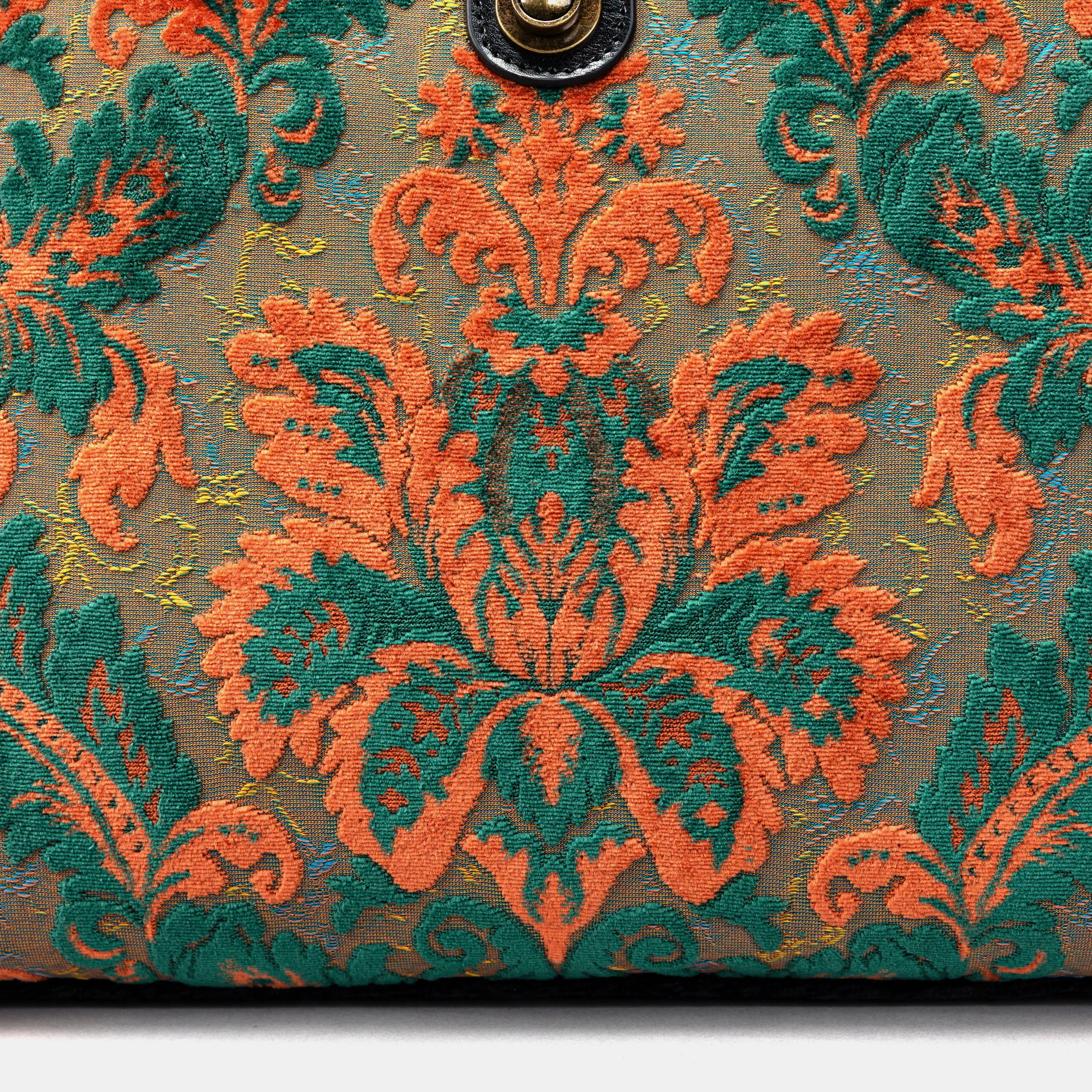 Burnout Velvet Revival Jade Laptop Work Bag of America part