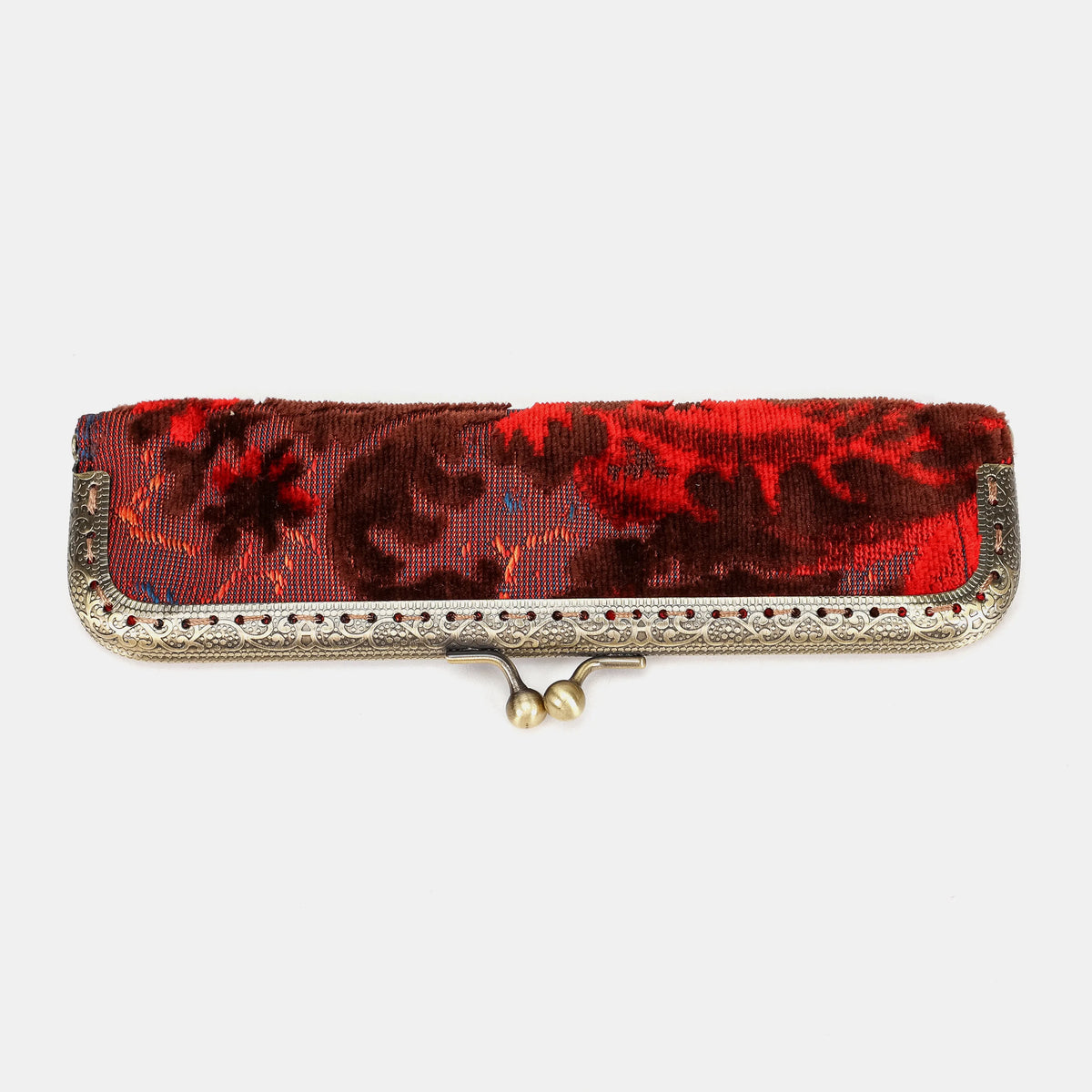 Revival Scarlet Duo Pen Case Carpetbag of America front