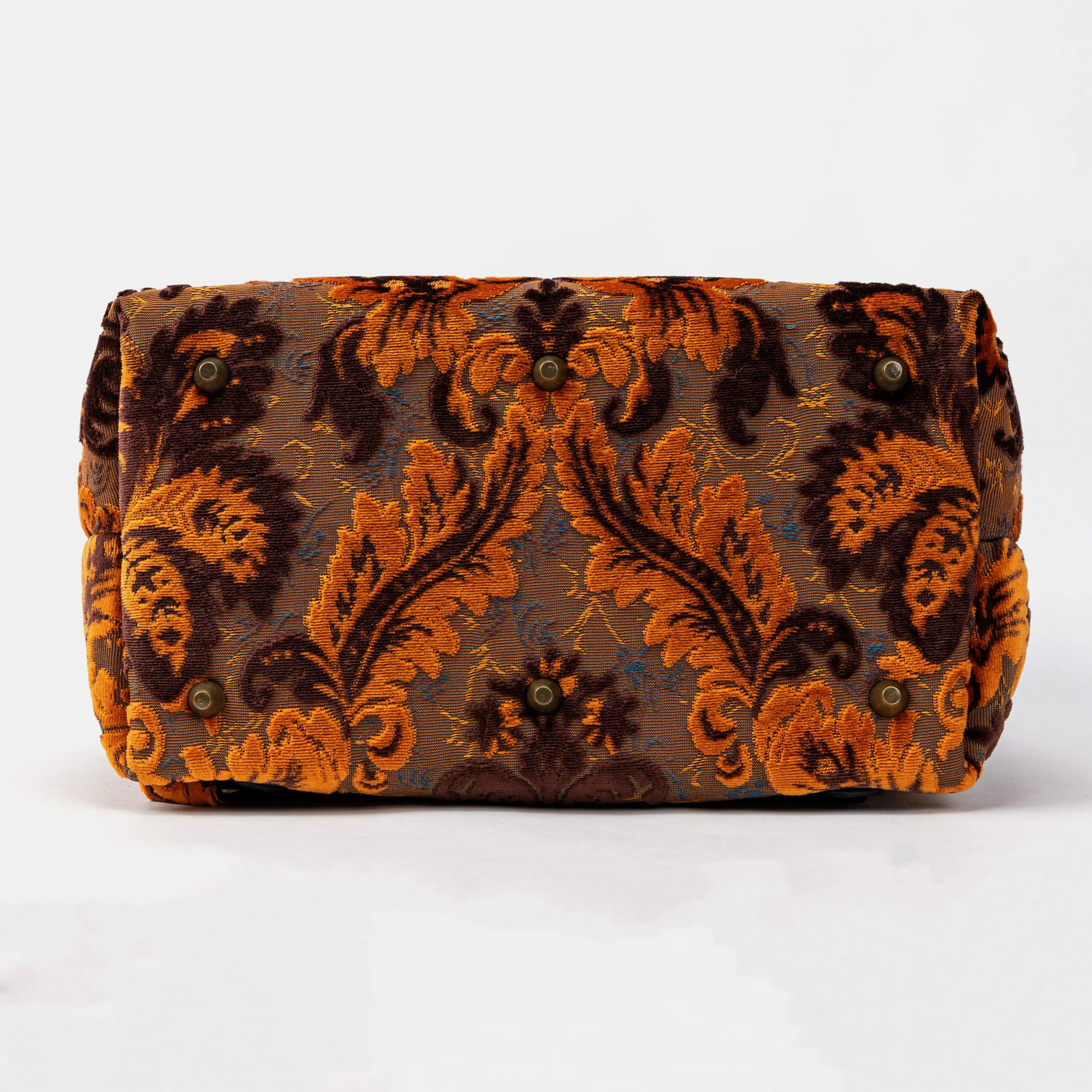 Burnout Velvet Revival Sienna Carpet Laptop Backpack of America bottom