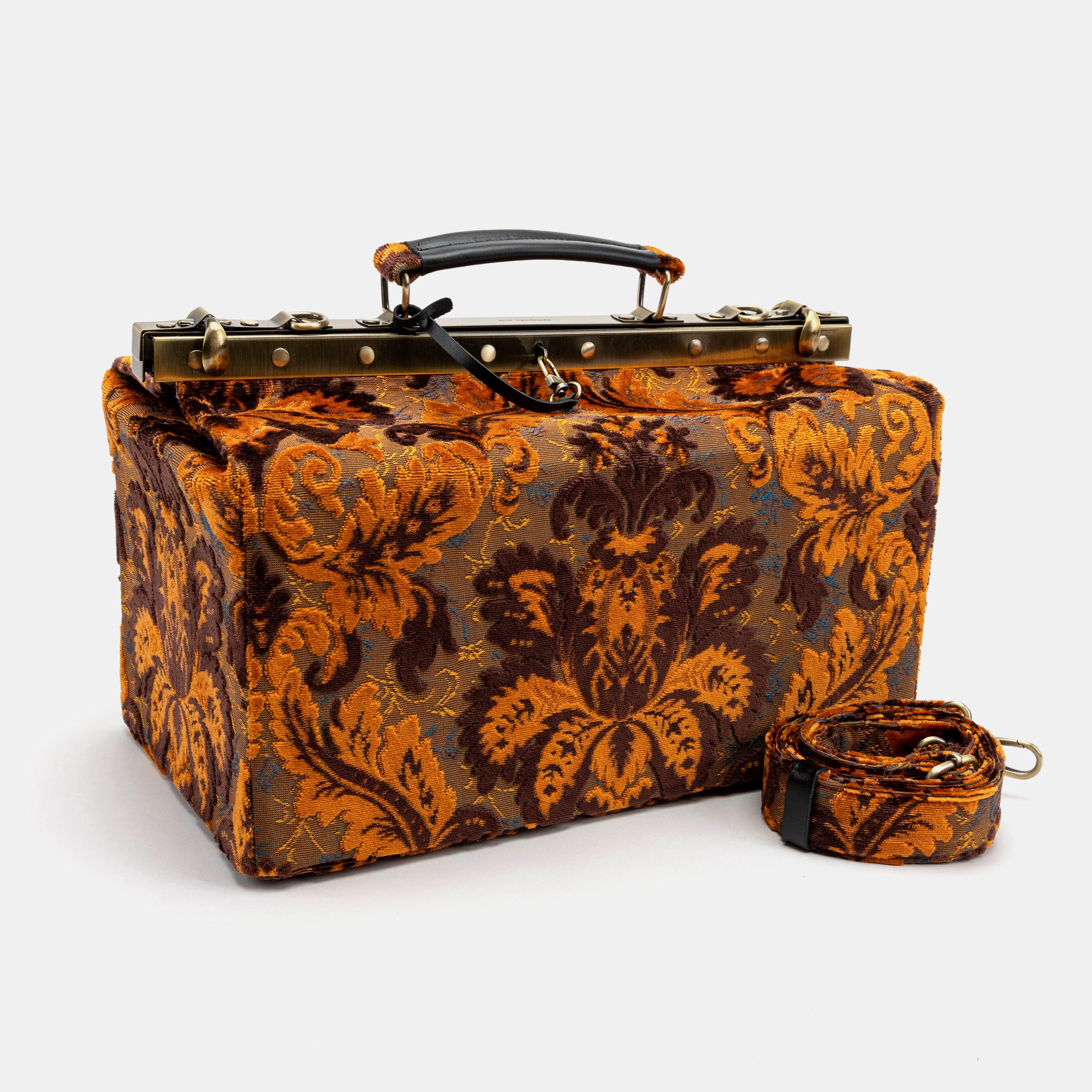 Burnout Velvet Revival Sienna Genevieve Carpet Gladstone Bag of America main