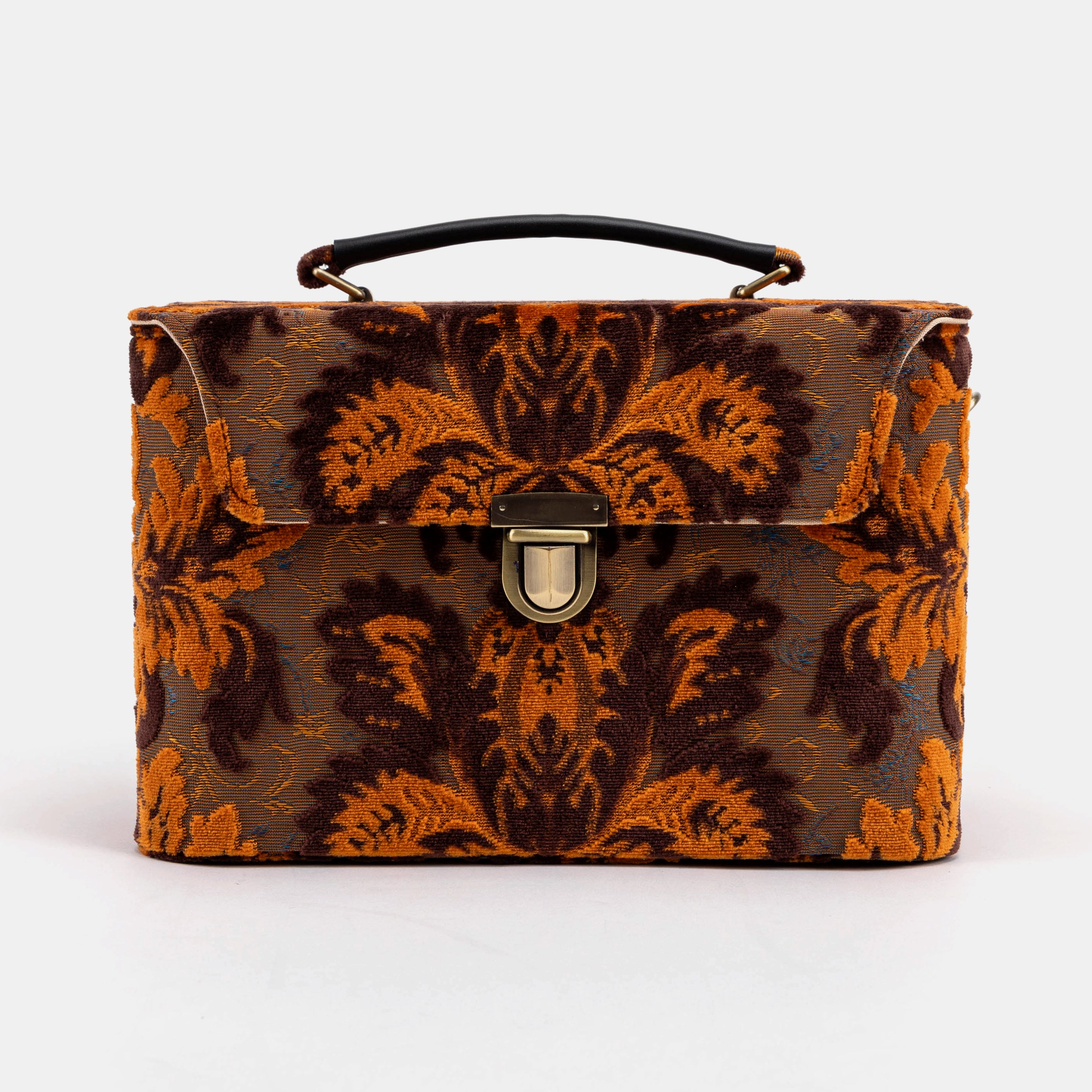 Burnout Velvet Revival Sienna Josephine Large Train Case of America front