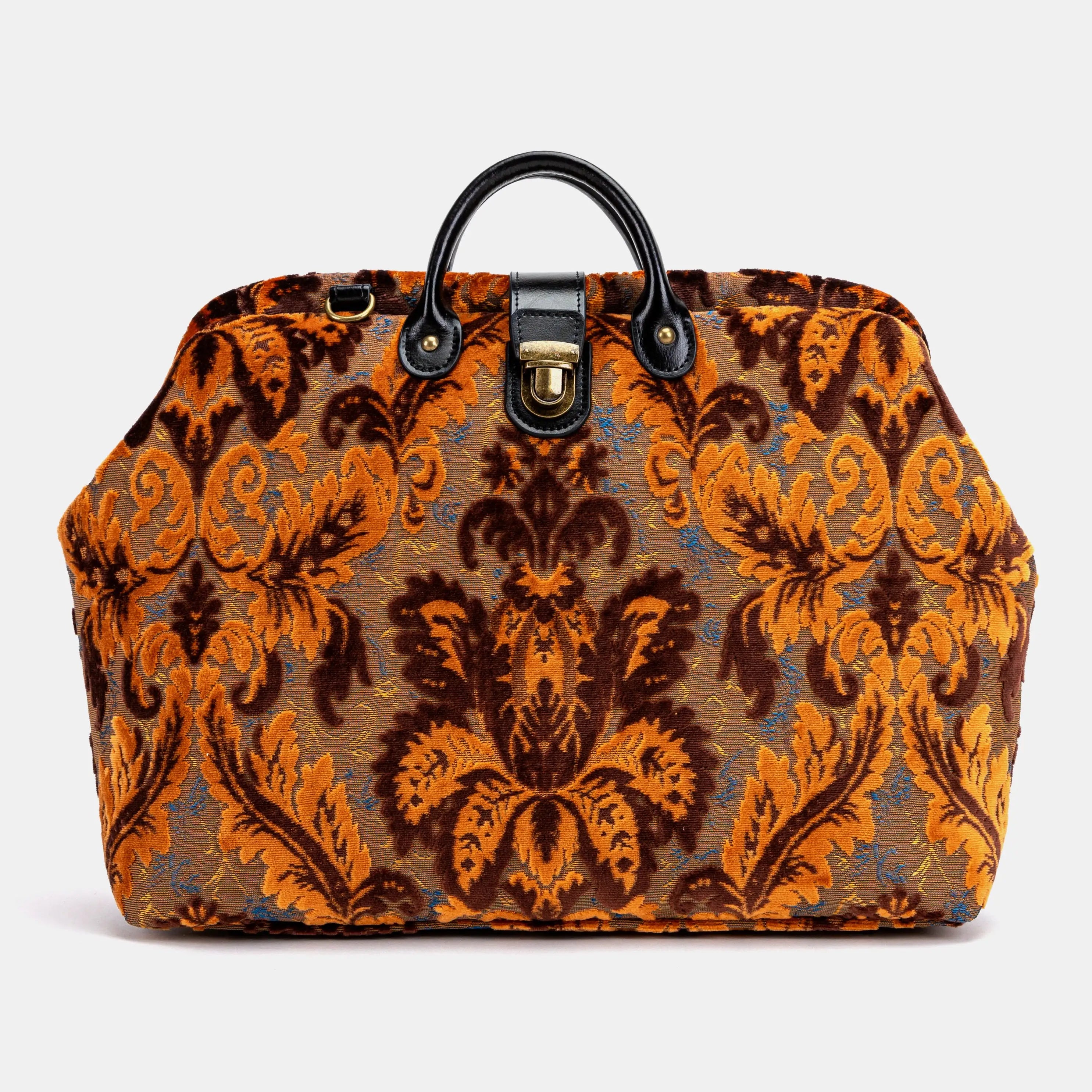 Burnout Velvet Revival Sienna Laptop Work Bag of America front