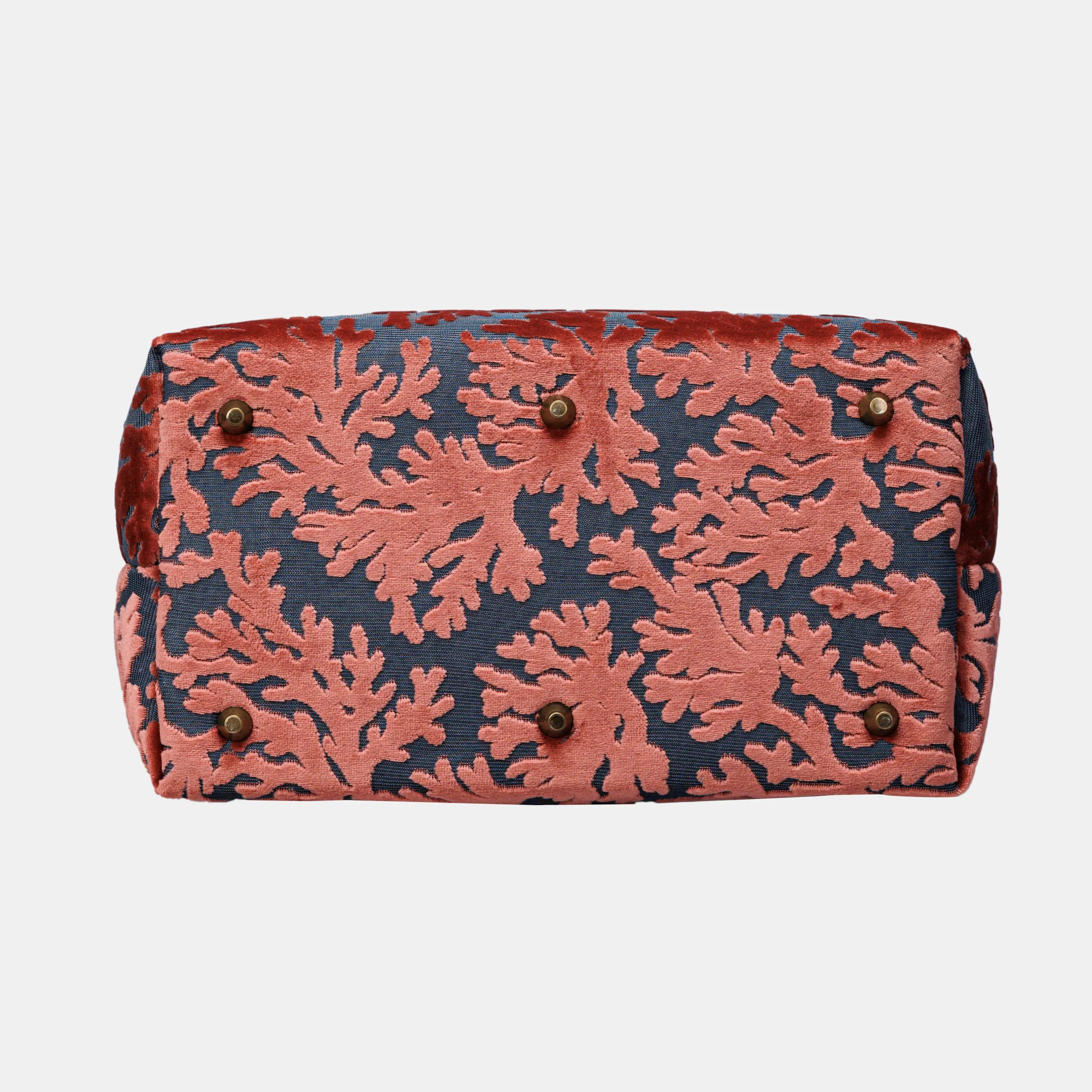 St Tropez Scuba Coral Carpet Laptop Backpack Carpetbag of America bottom