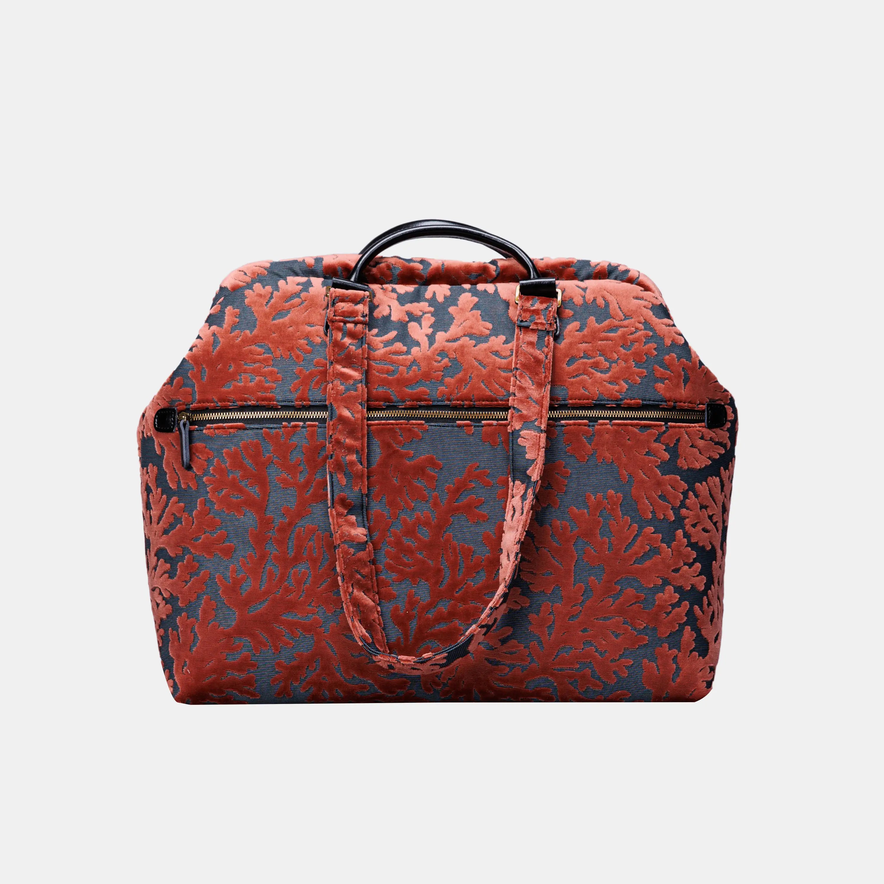 St Tropez Scuba Coral Knitting Project Bag of America-back