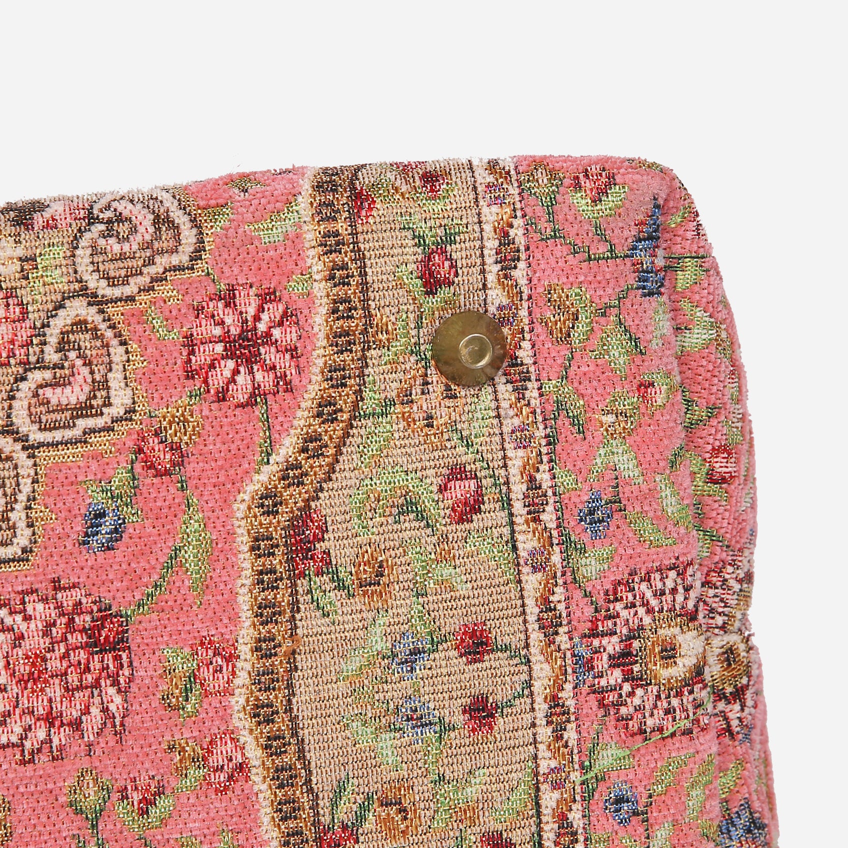 Oriental Pink Mary Poppins Weekender Carpetbag of America bottom