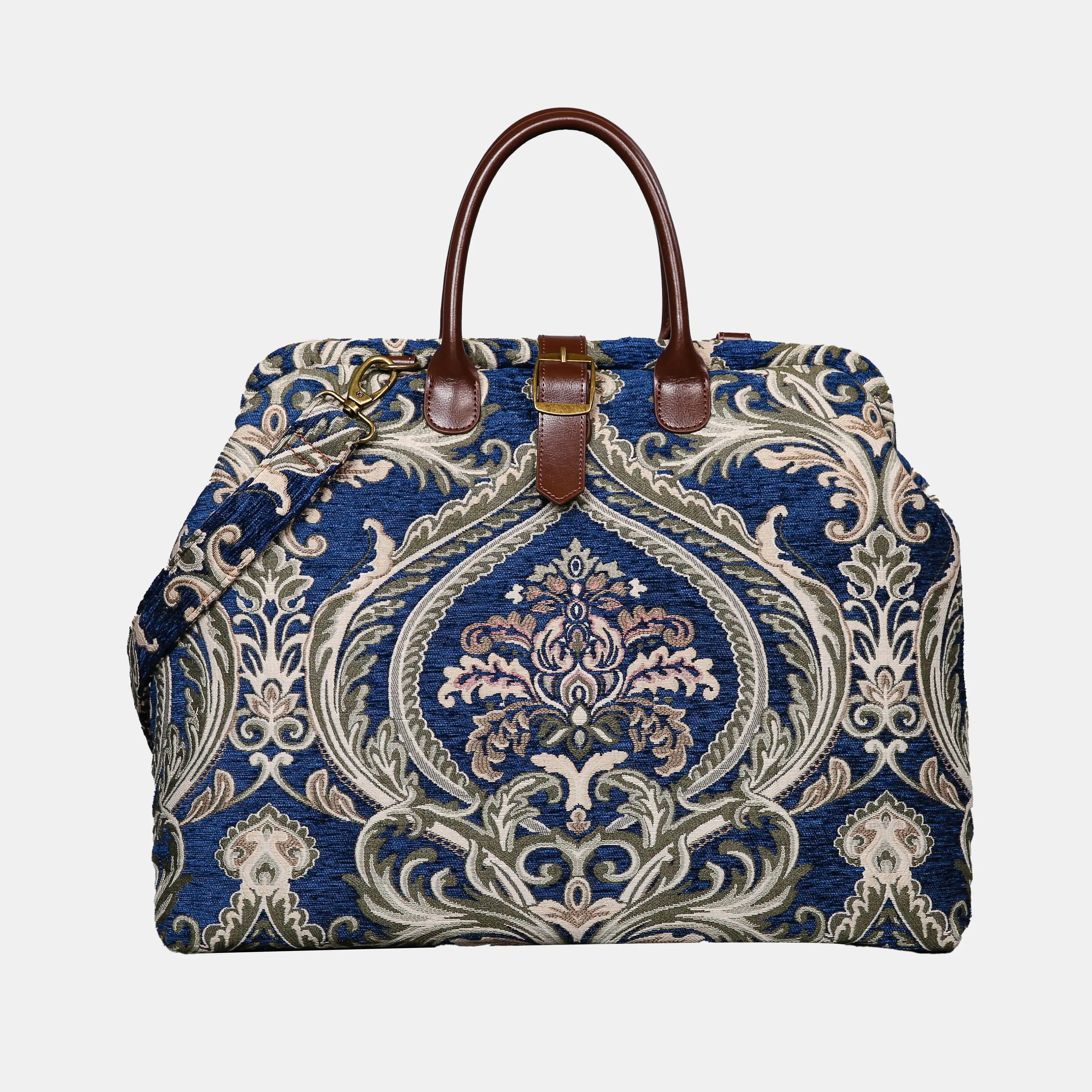 Elizabeth Blue Mary Poppins Weekender Carpetbag of America main