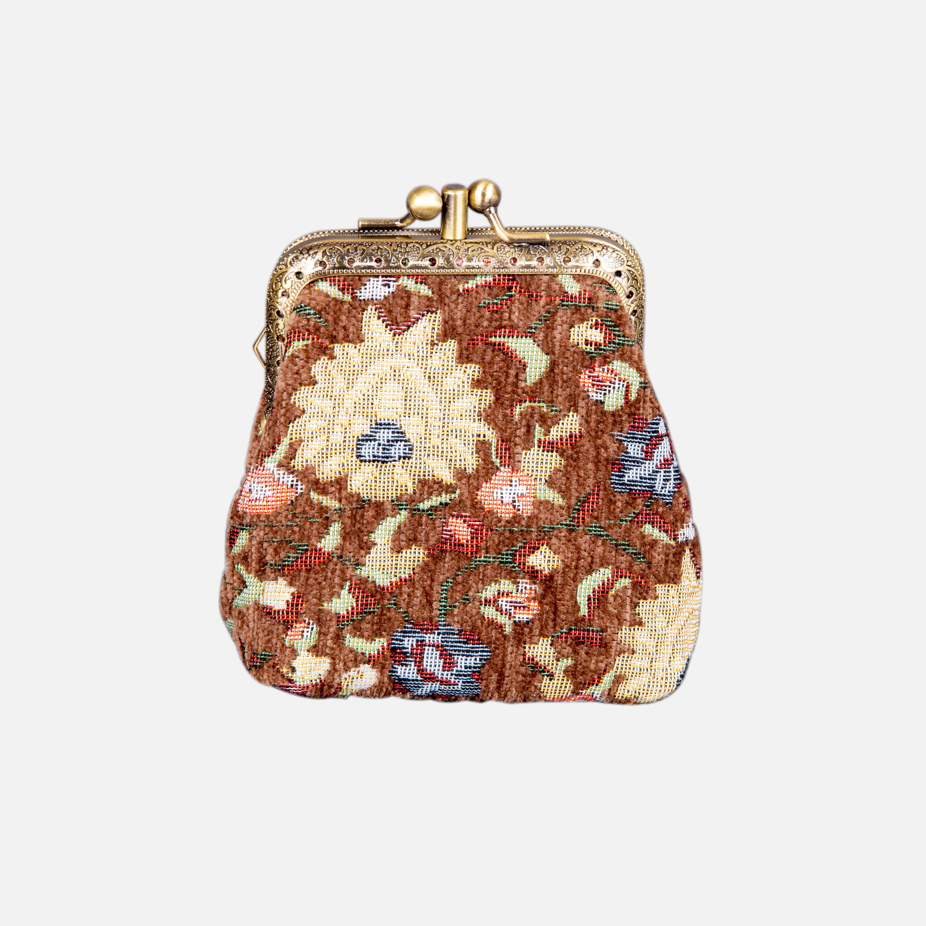 Oriental Pattern Series Double Kiss Clasp Coin Purse MCW Handmade-5