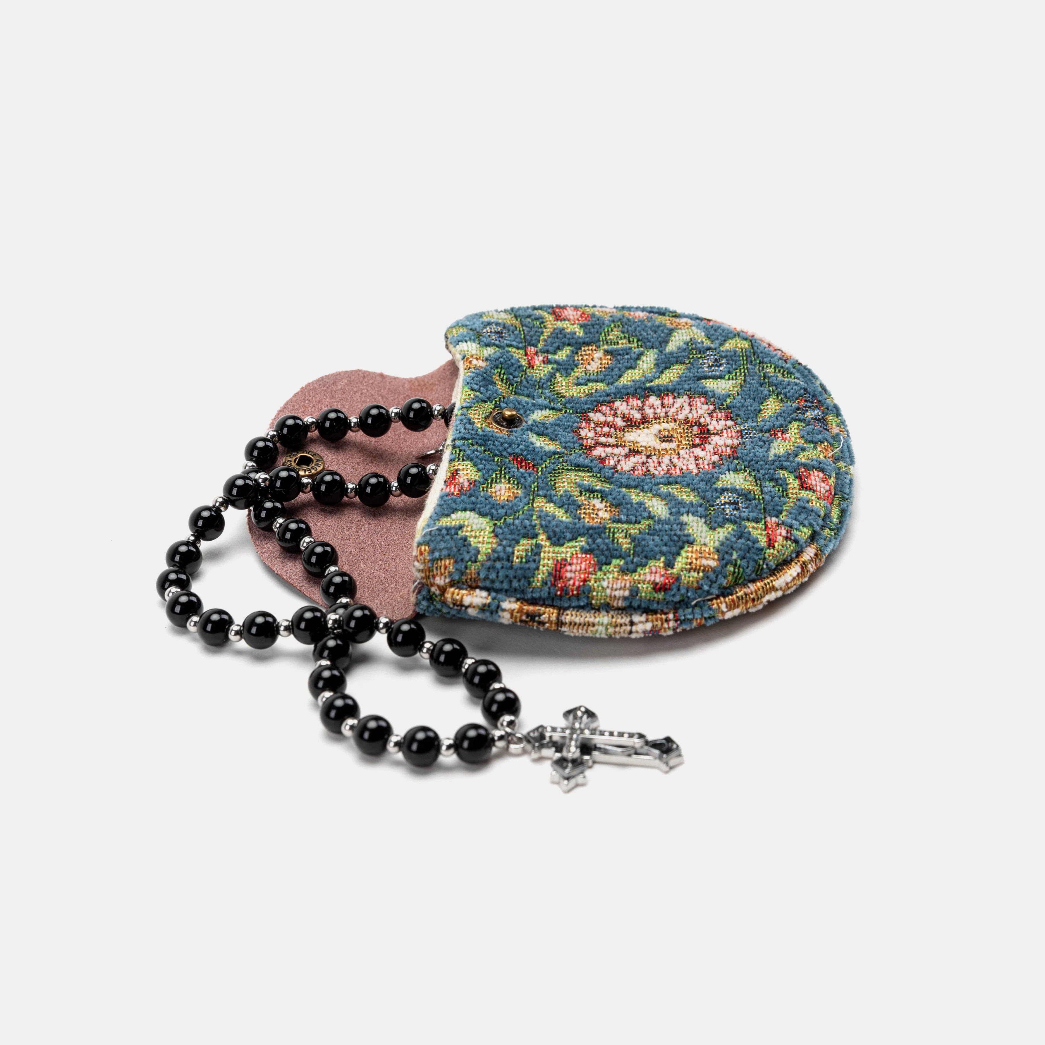 Oriental Series Rosary Bag Carpetbag of America BLUE