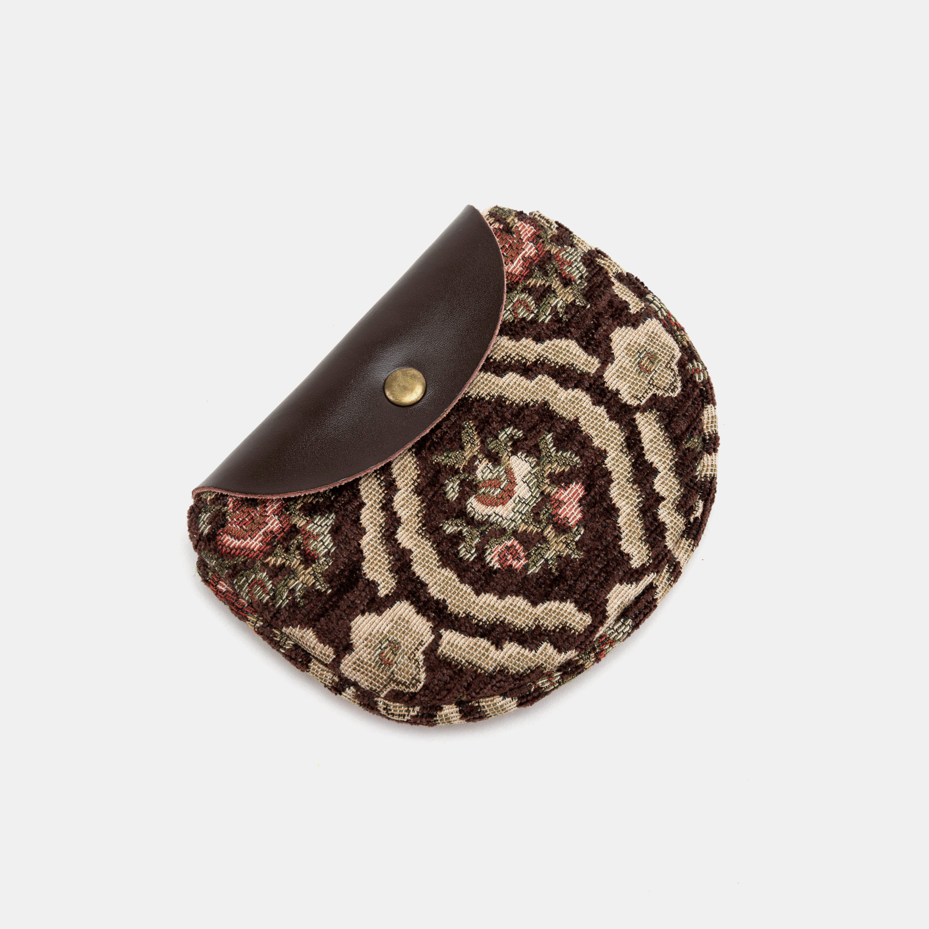 Traditional Pattern Series Rosary Bag Carpetbag of America lay flat