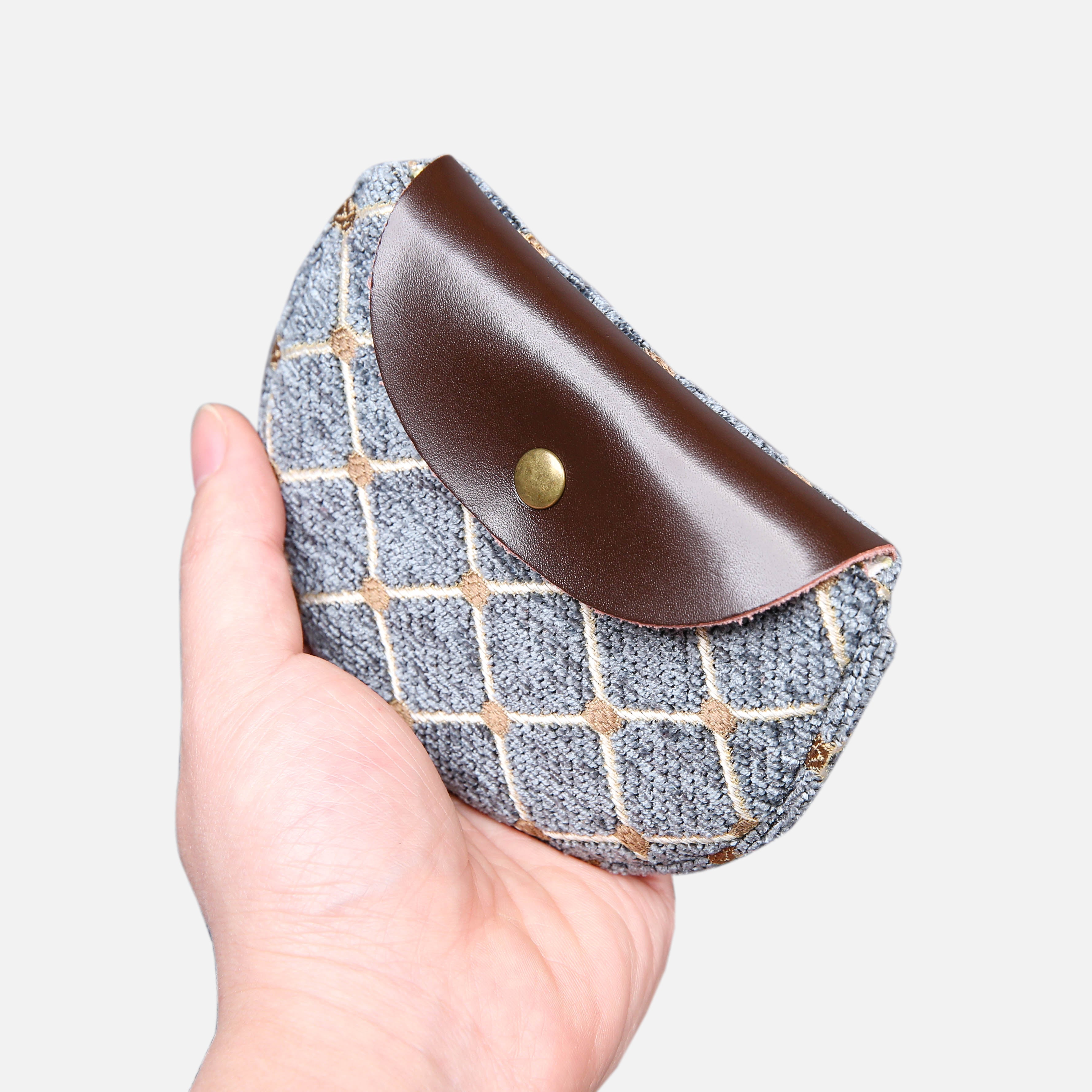 Neo Grec Flap Coin Purse  MCW Handmade