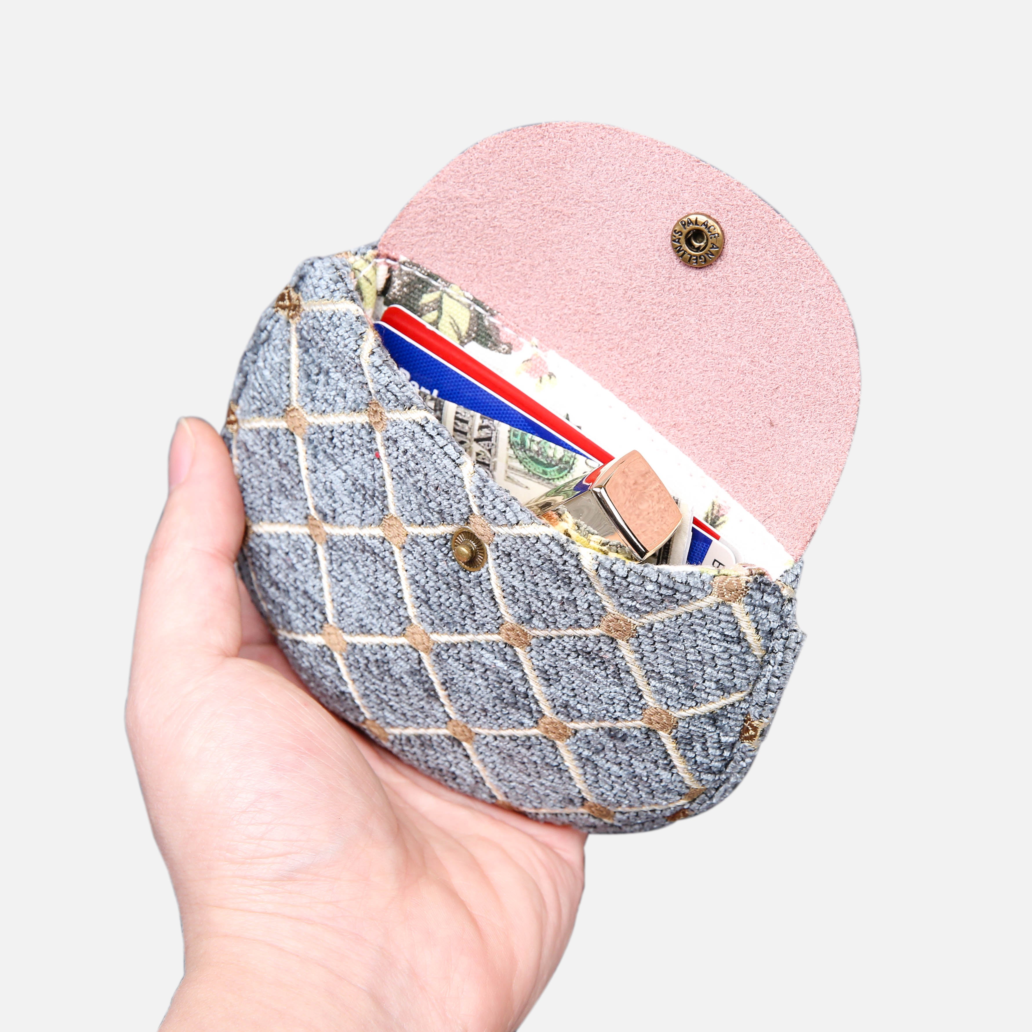 Neo Grec Flap Coin Purse  MCW Handmade-1