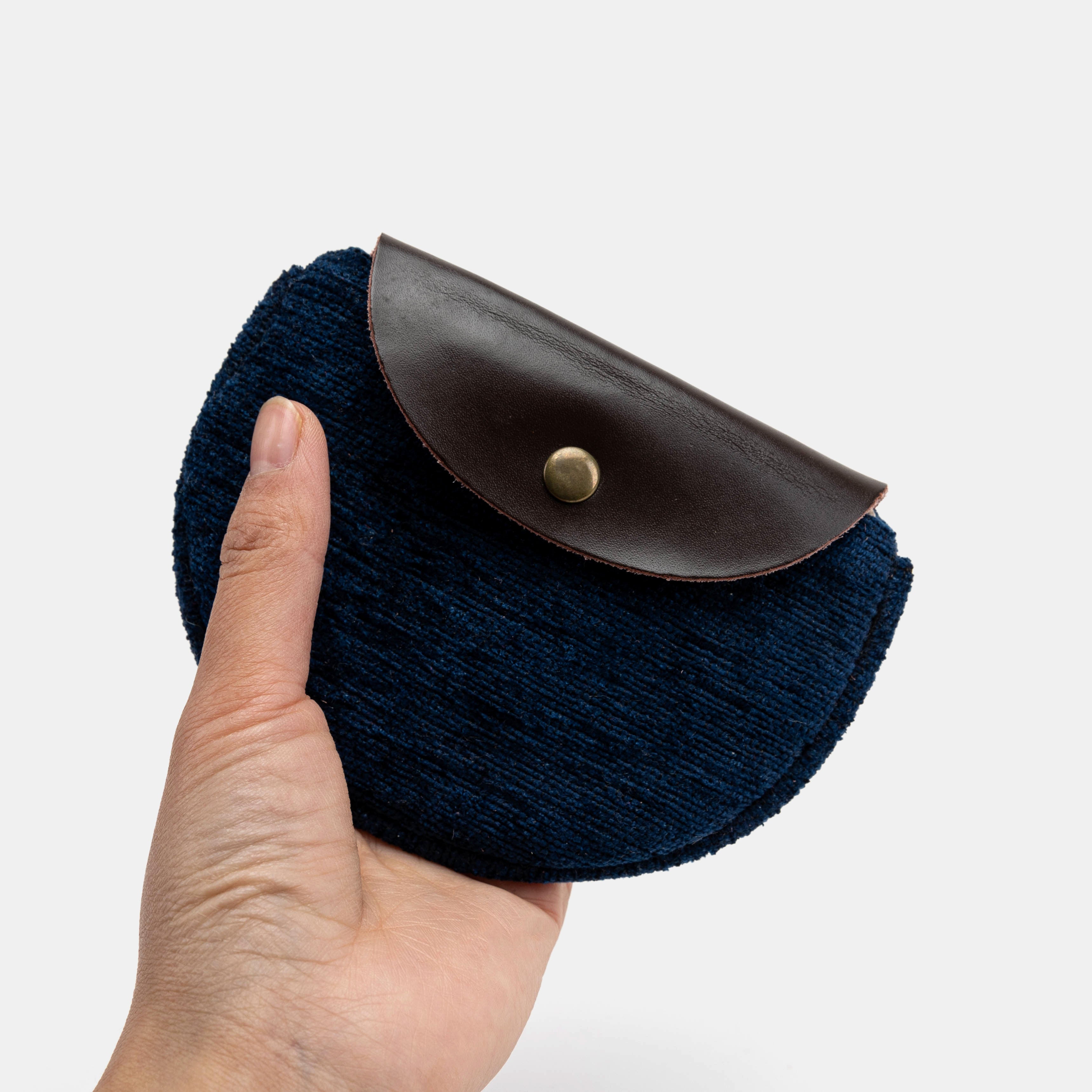 Solid Colors Series Rosary Bag Carpetbag of America blue