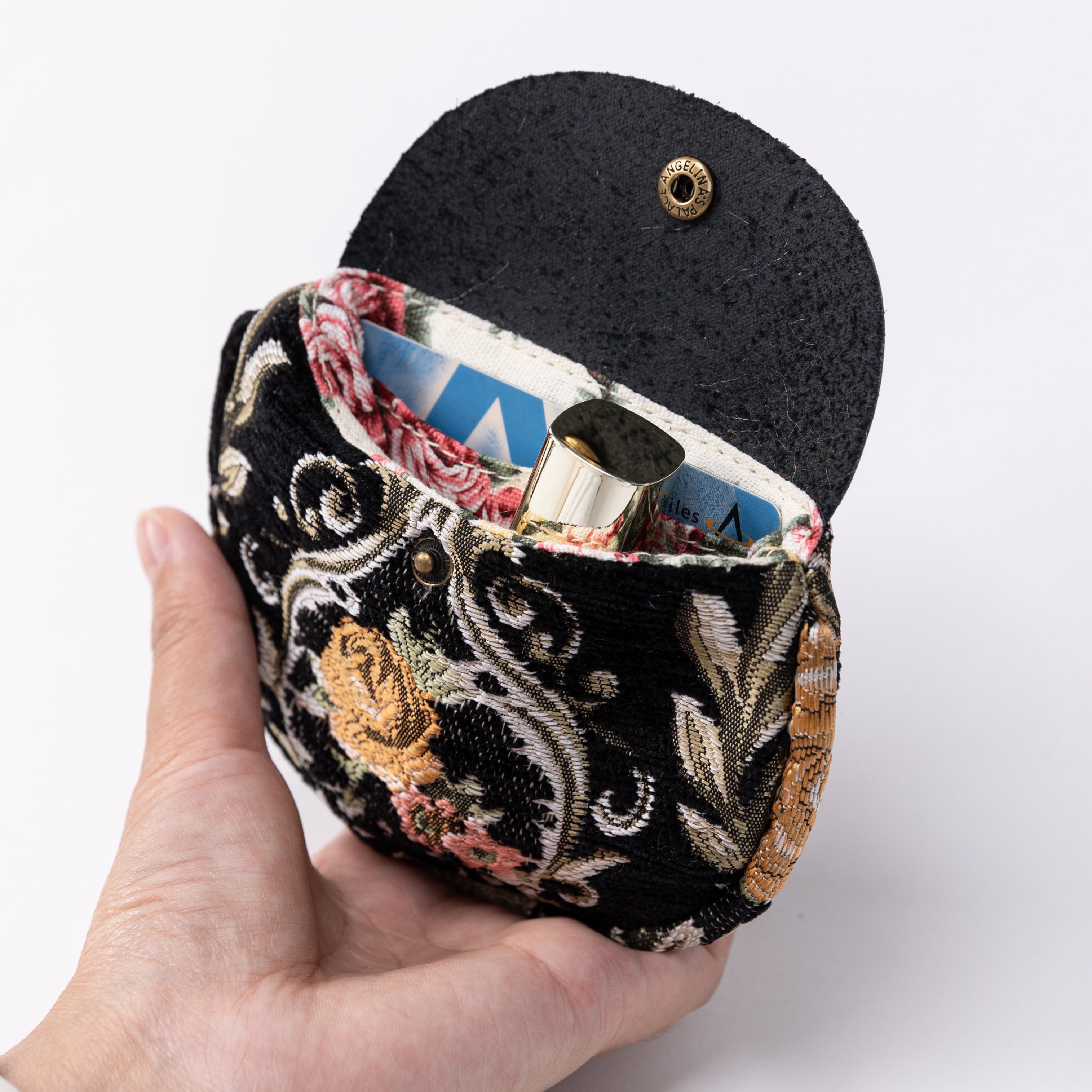 Eternal Elegance Black Rosary Bag