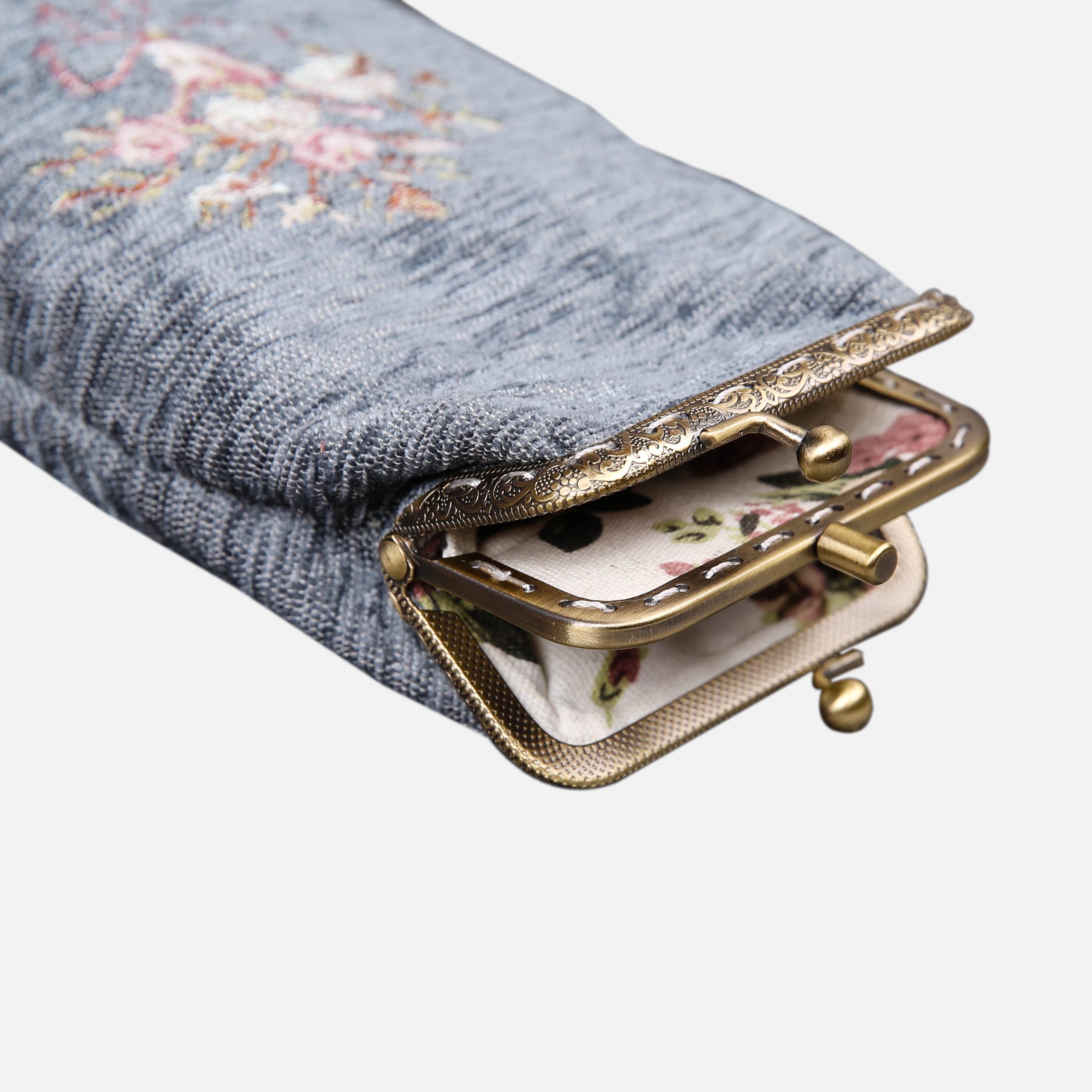 Bouquet Pattern Carpet Eyeglasses Case  MCW Handmade-2