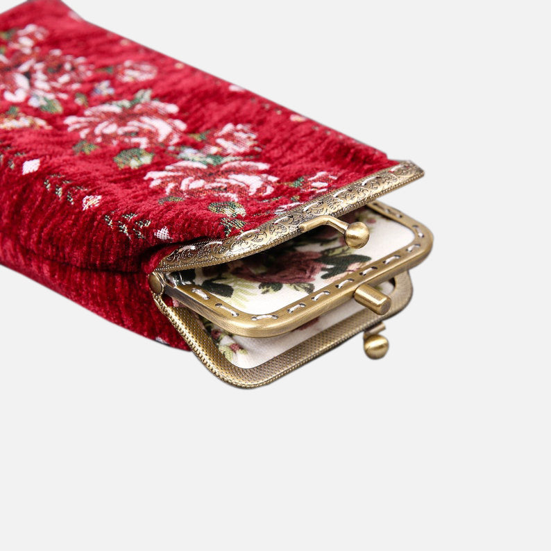 Rose Series Red Carpet Eyeglasses Case MCW Handmade-5