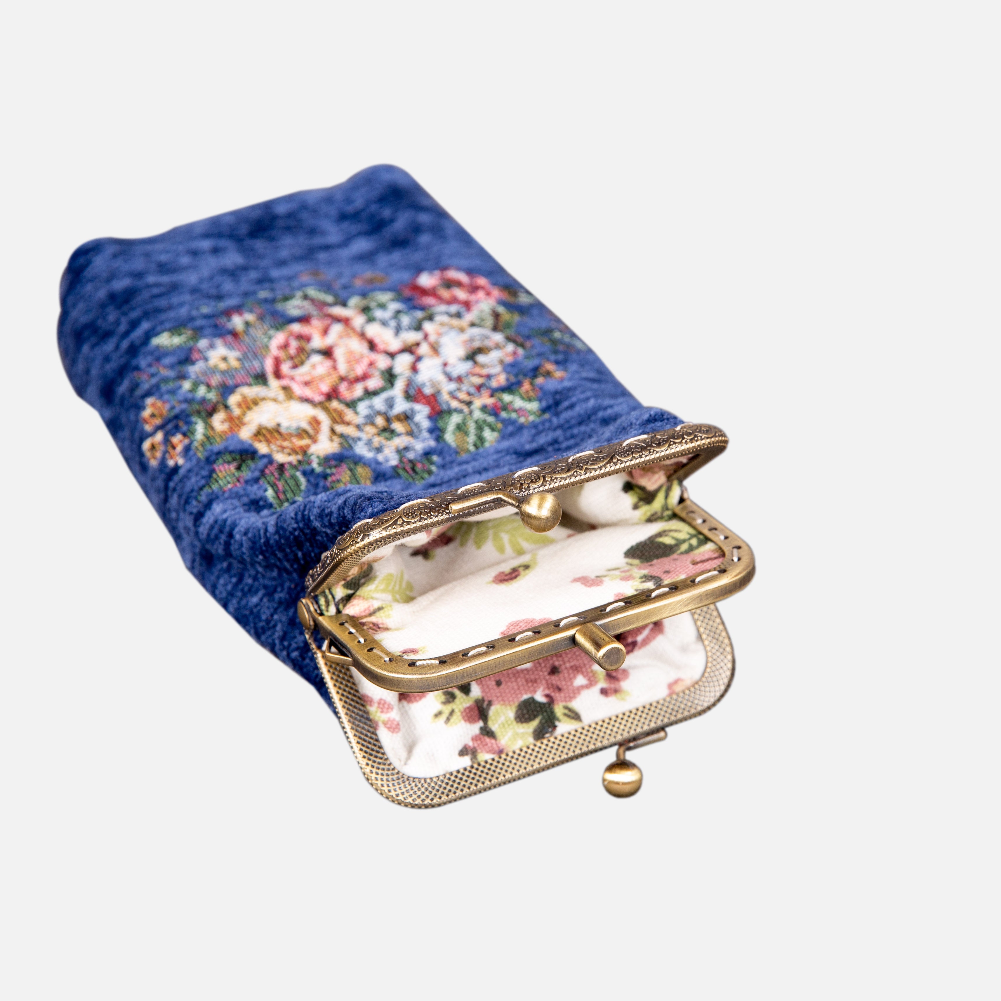 Bouquet Carpet Eyeglasses Case MCW Handmade-5