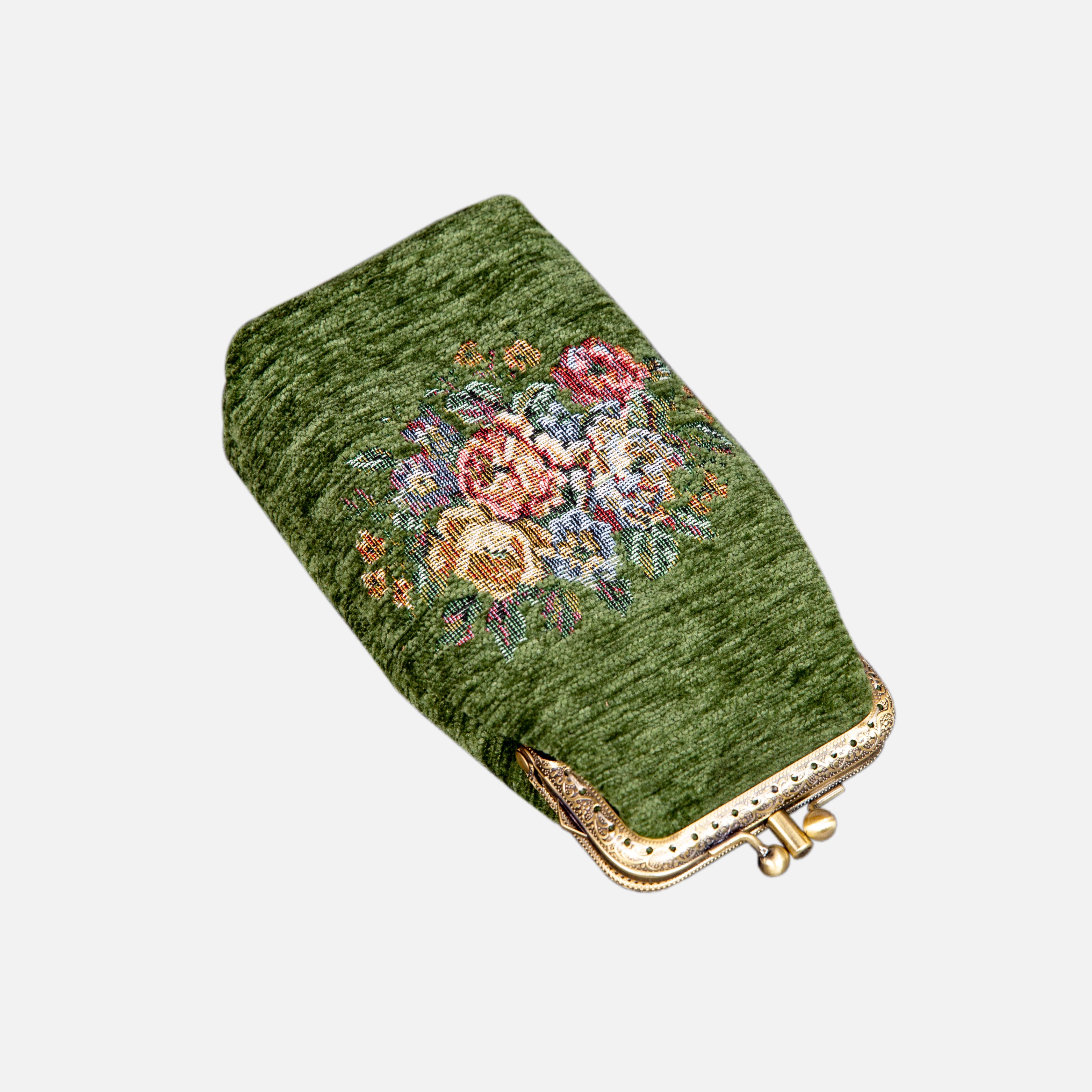 Bouquet Carpet Eyeglasses Case MCW Handmade