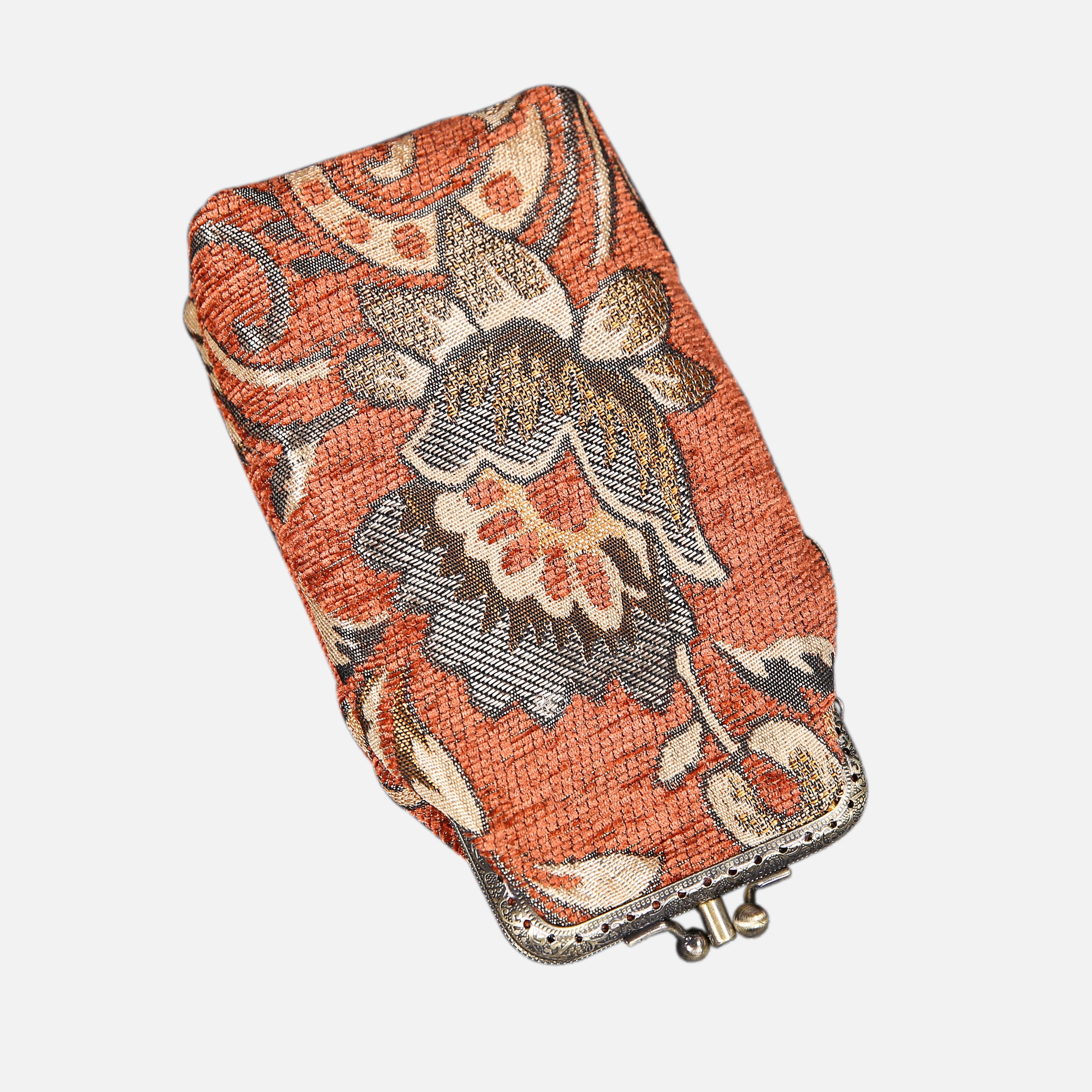 Paisley Orange MCW Handmade