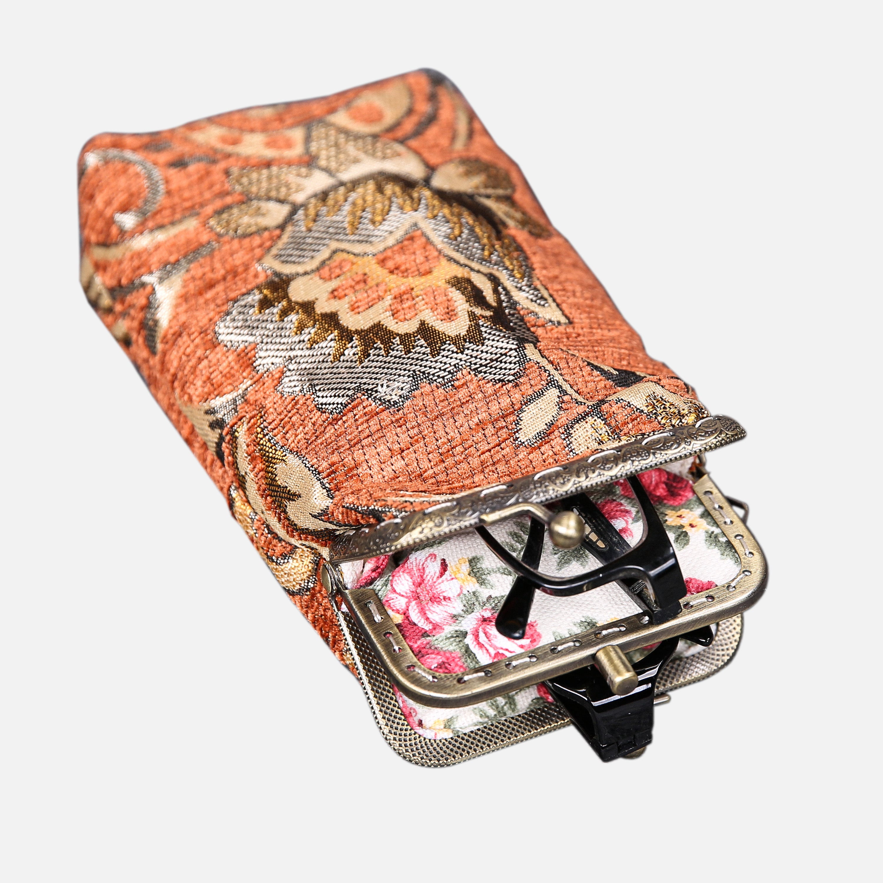 Paisley Orange MCW Handmade-1
